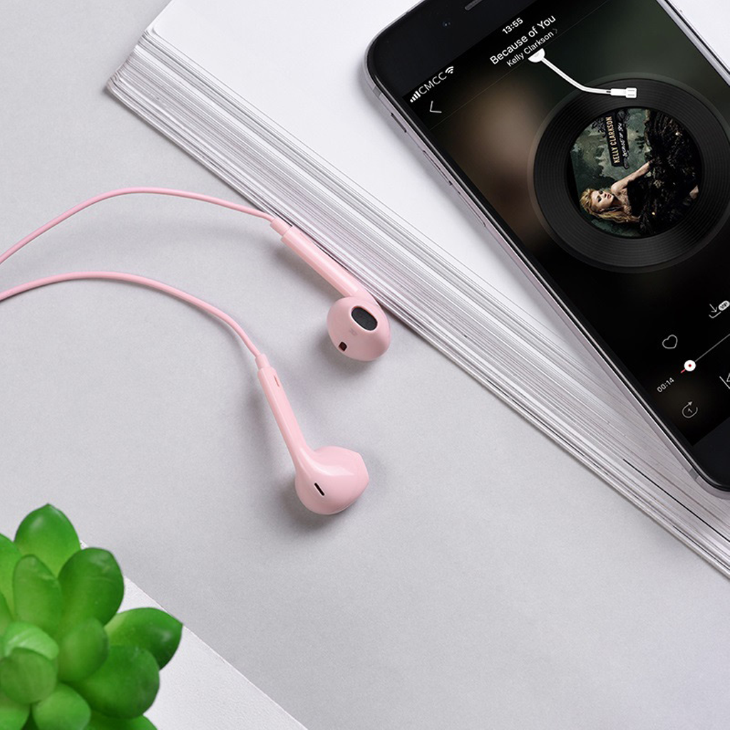 Mô tả Tai Nghe Có Dây Jack 3.5mm Chính Hãng HOCO dài 1.2m tích hợp Micro tiện lợi, chất liệu bền bỉ - 4