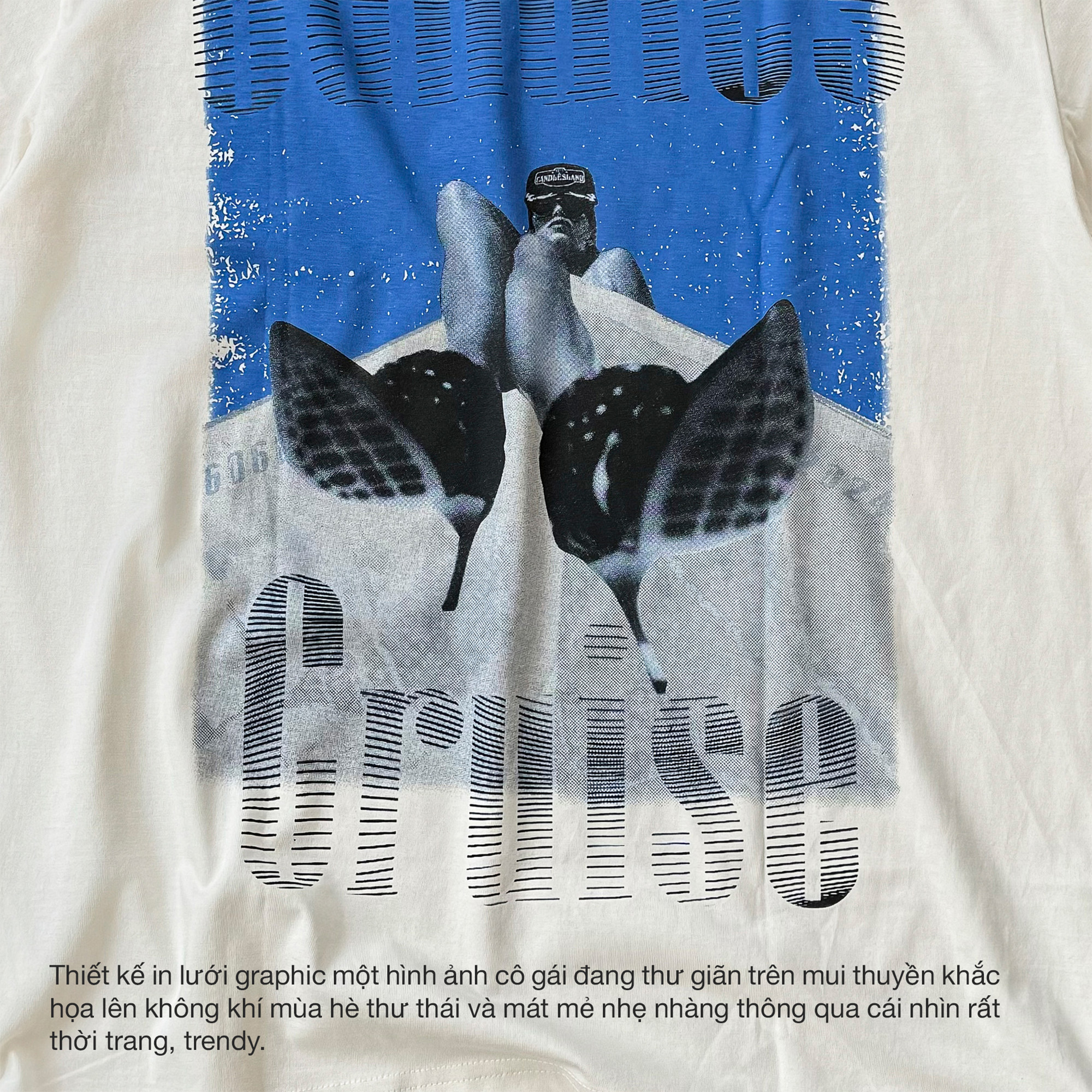 Mô tả Áo thun Candles Cruise Oversize Tee Unisex - 4