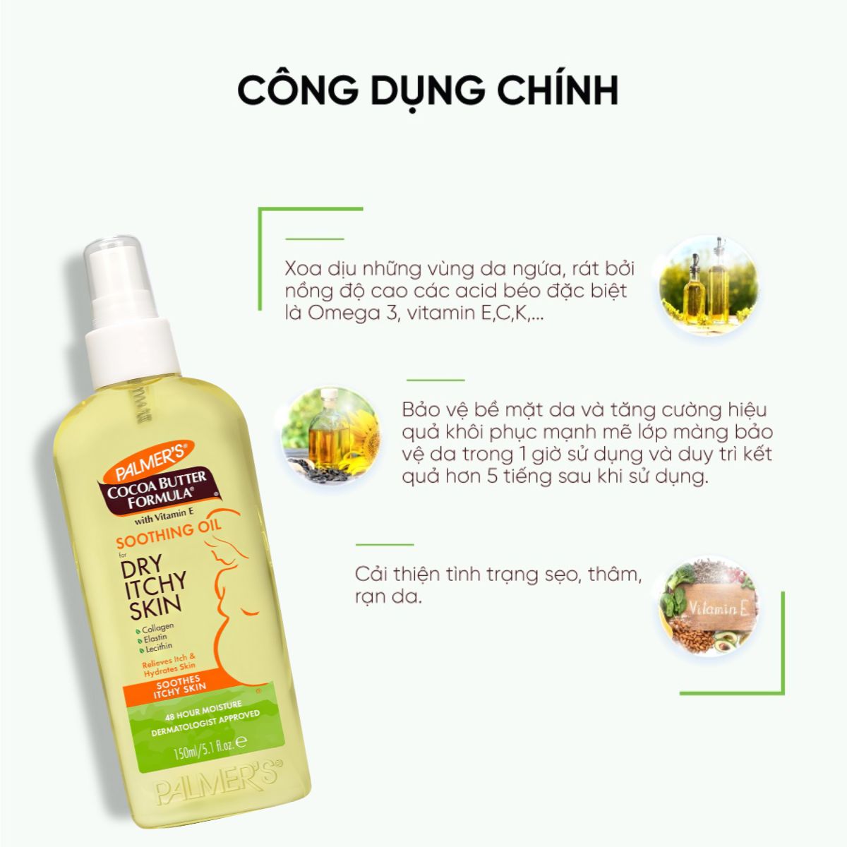 Dầu Palmer's cho mẹ bầu