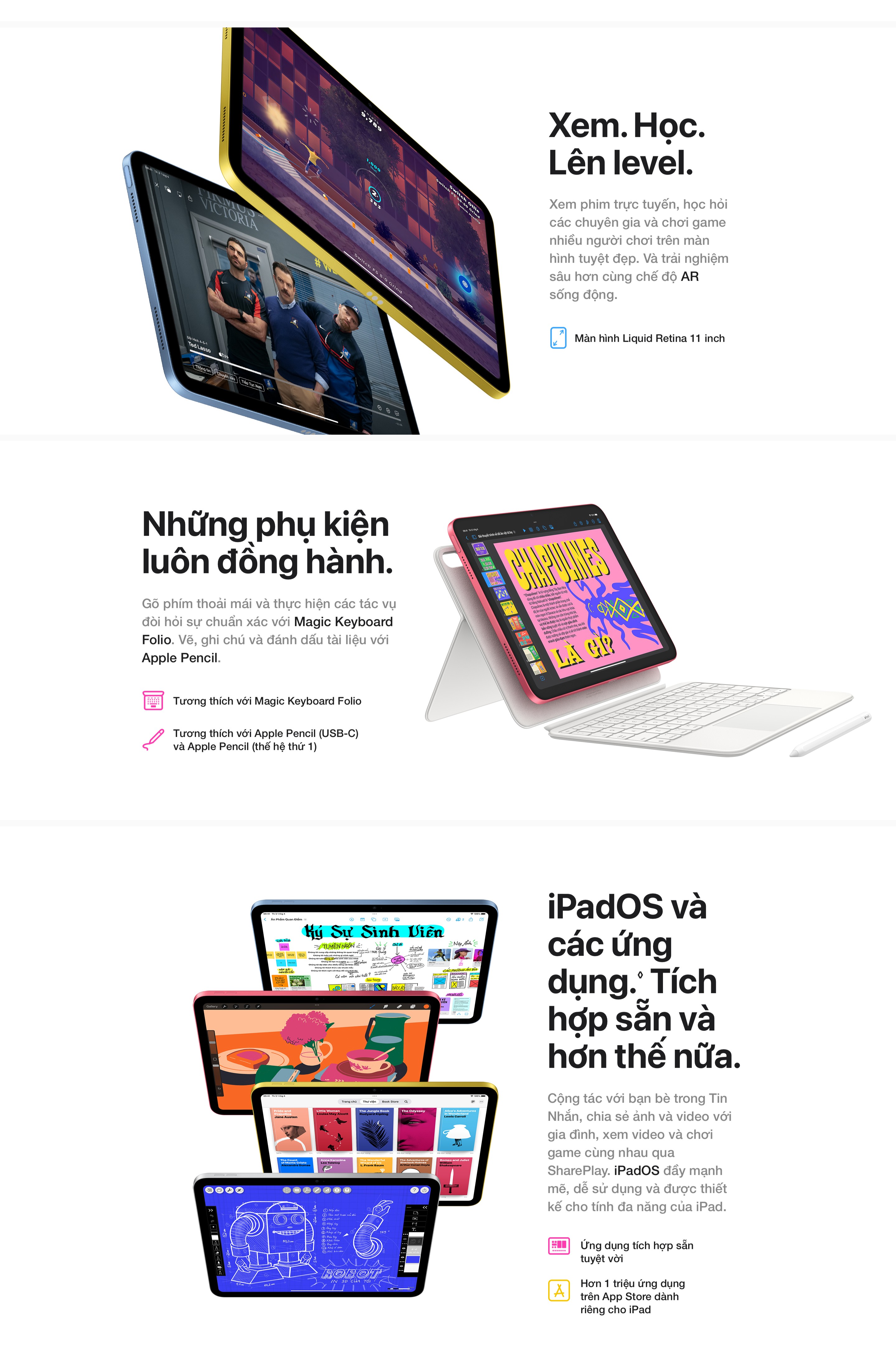 Mô tả iPad (A16) 11 inch Wi-Fi 128GB - 3