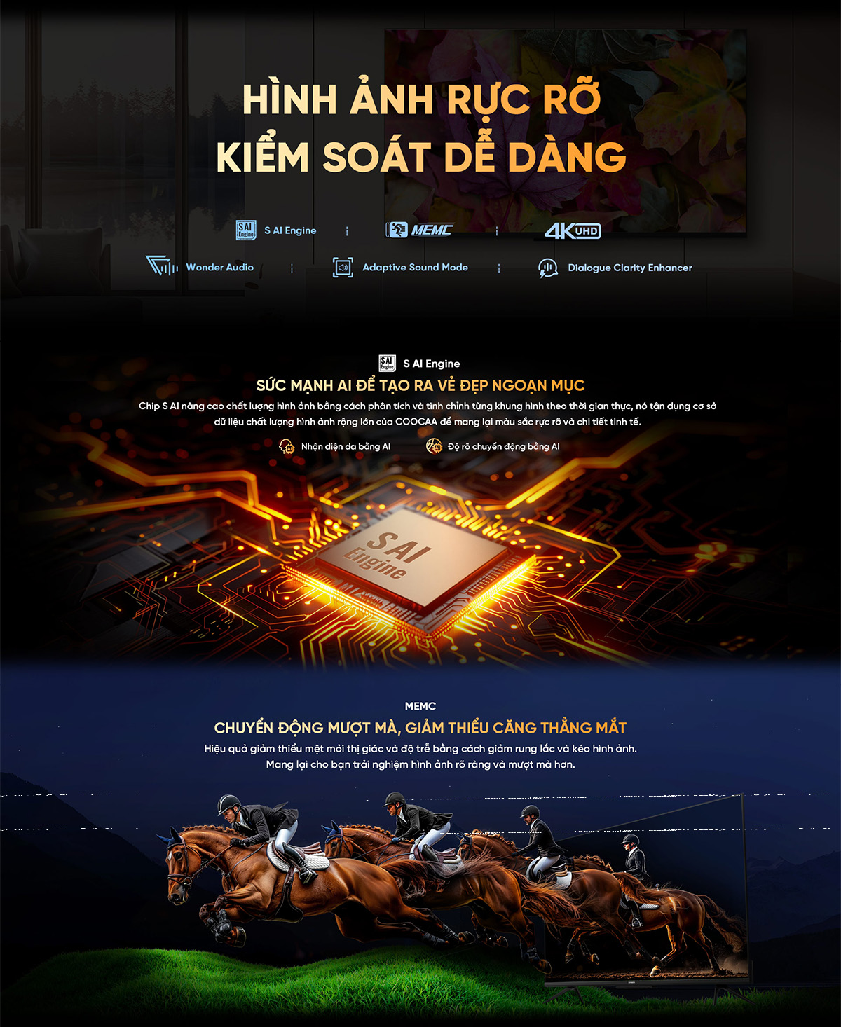 Công nghệ HDR10 trên Coocaa 55Y84