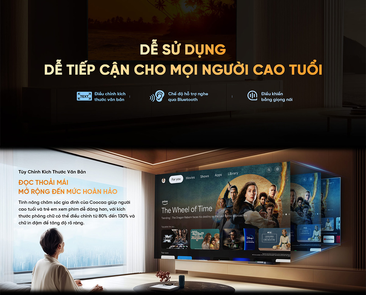 Voice Remote Coocaa 55Y84