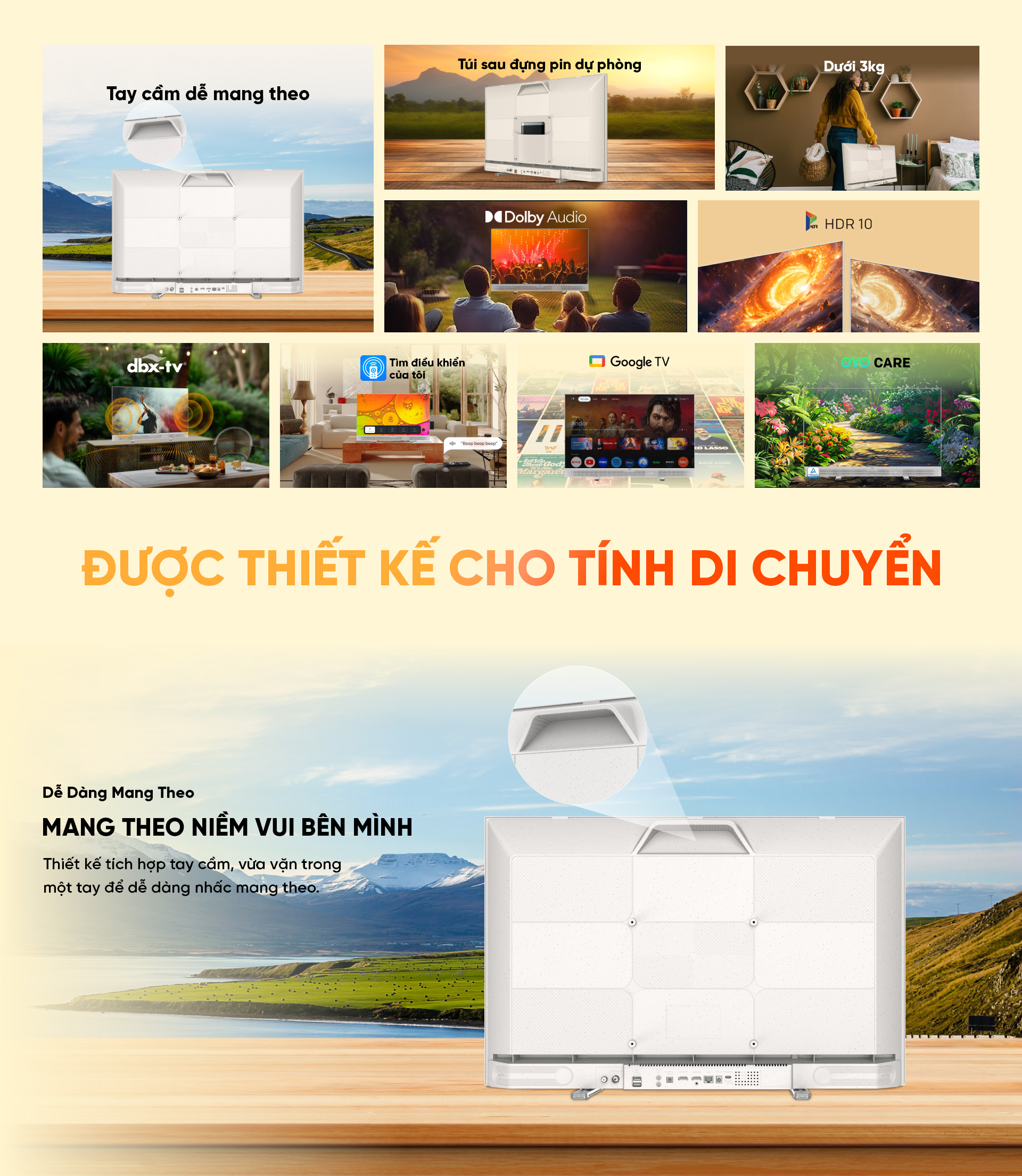 Thiết kế COOCAA 32D3E Pro