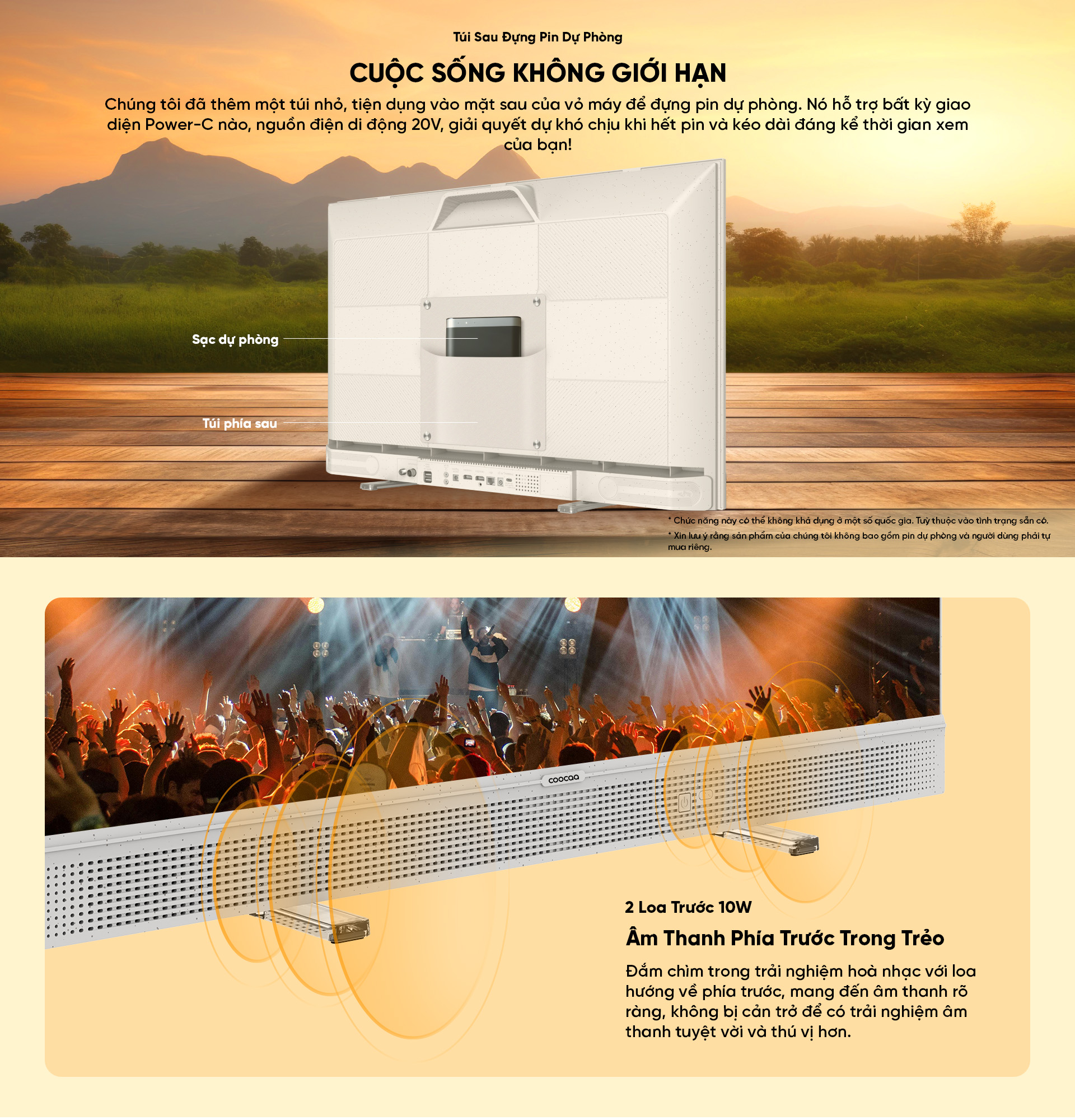 Cổng kết nối COOCAA 32D3E Pro