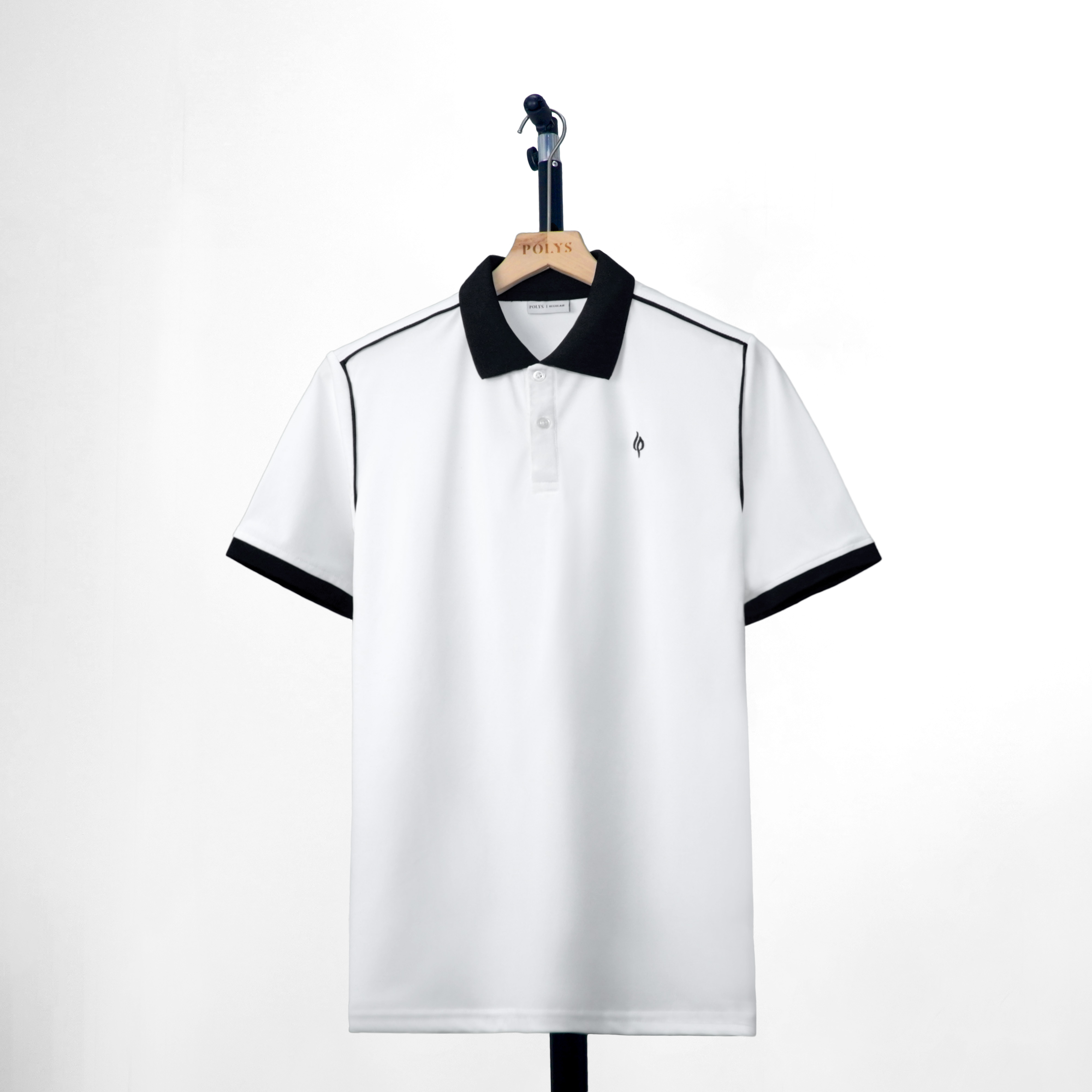 Mô tả Áo thun polo nam POLYS Fullbox, vải TC SYNEX 4 chiều, thoáng khí, thấm hút. Áo polo tay ngắn DIAZEL - 1