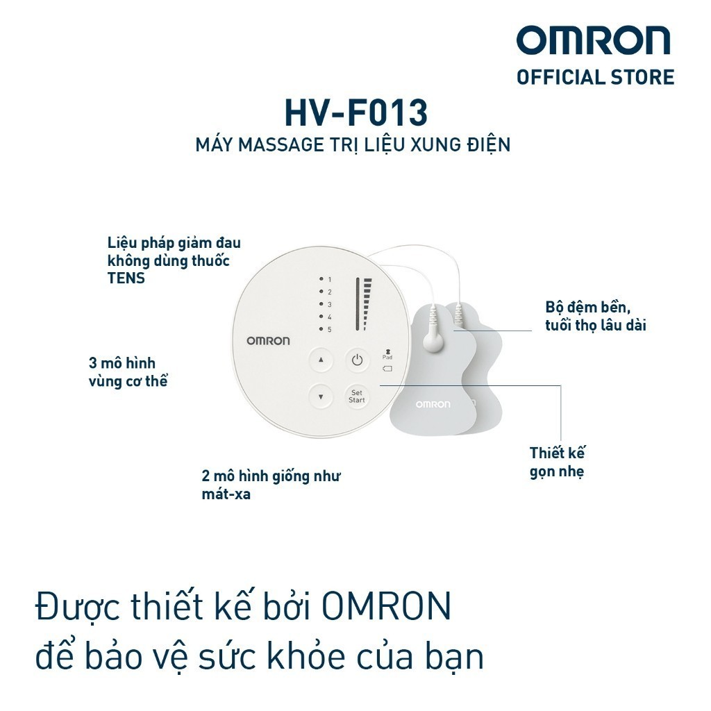 Mô tả Máy Xung Điện Trị Liệu OMRON HV-F013 - 1