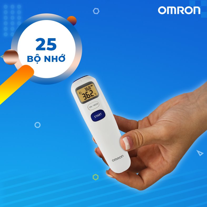 Mô tả Nhiệt Kế Điện Tử Đo Trán OMRON MC-720 - 3