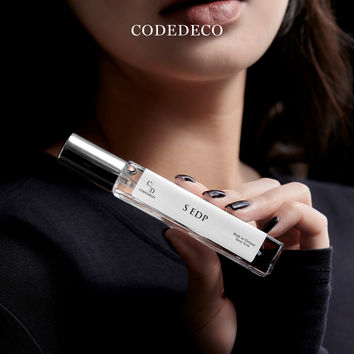 Mô tả Tinh dầu thơm nữ CODEDECO S EDP 10ml dạng xịt - Cuốn hút, Hấp dẫn, Cá tính - 2