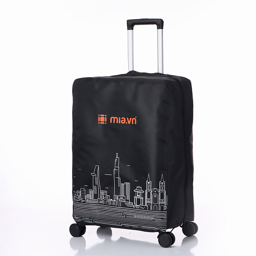 Mô tả Bao Trùm Bảo Vệ Vali Du Lịch MIA Cover City - Chống Trầy Xước, Chống Bụi, Đầy Đủ Kích Cỡ, Bảo Vệ Toàn Di - 1