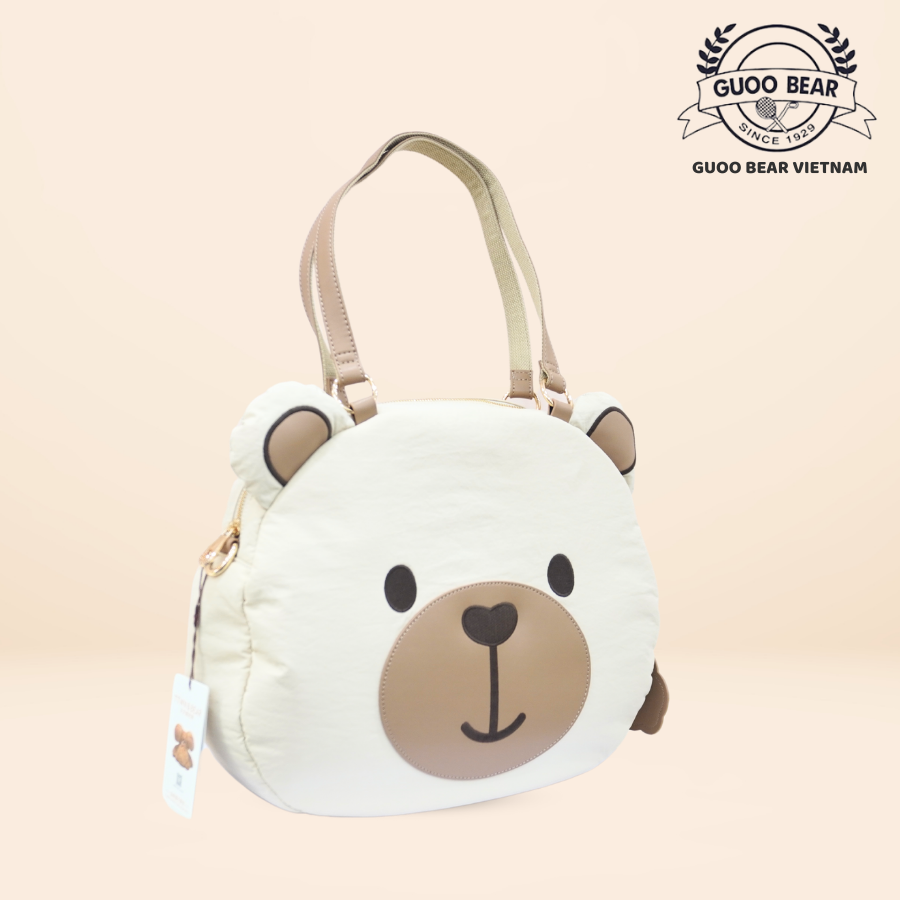 Mô tả Túi xách GUOO BEAR chính hãng - GU1292 GU1227 GU1228 hình gấu xinh xắn đi du lịch đi chơi - 2