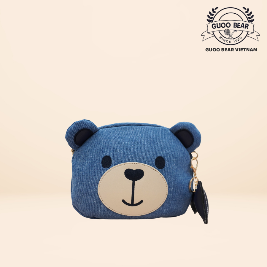 Mô tả Túi xách GUOO BEAR chính hãng - GU1292 GU1227 GU1228 hình gấu xinh xắn đi du lịch đi chơi - 3
