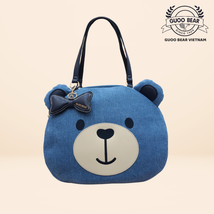Mô tả Túi xách GUOO BEAR chính hãng - GU1292 GU1227 GU1228 hình gấu xinh xắn đi du lịch đi chơi - 4
