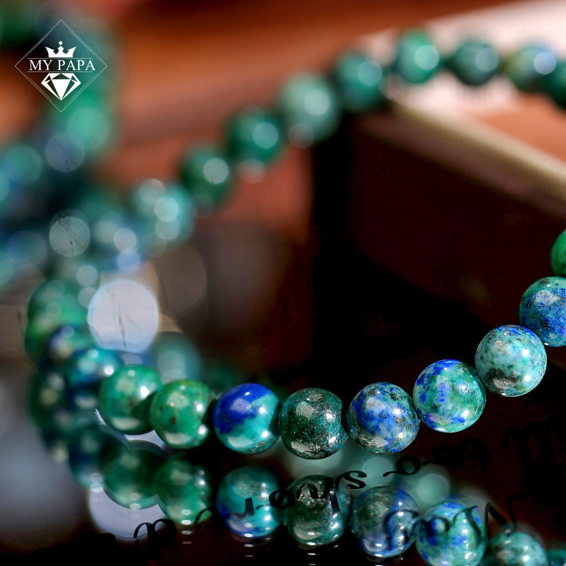 Mô tả Vòng Tay Lapis Lazuli Màu Thiên Hải Độc Nhất Vô Nhị Afghanistan - Bảo vệ & Chữa lành MYPAPA - 7