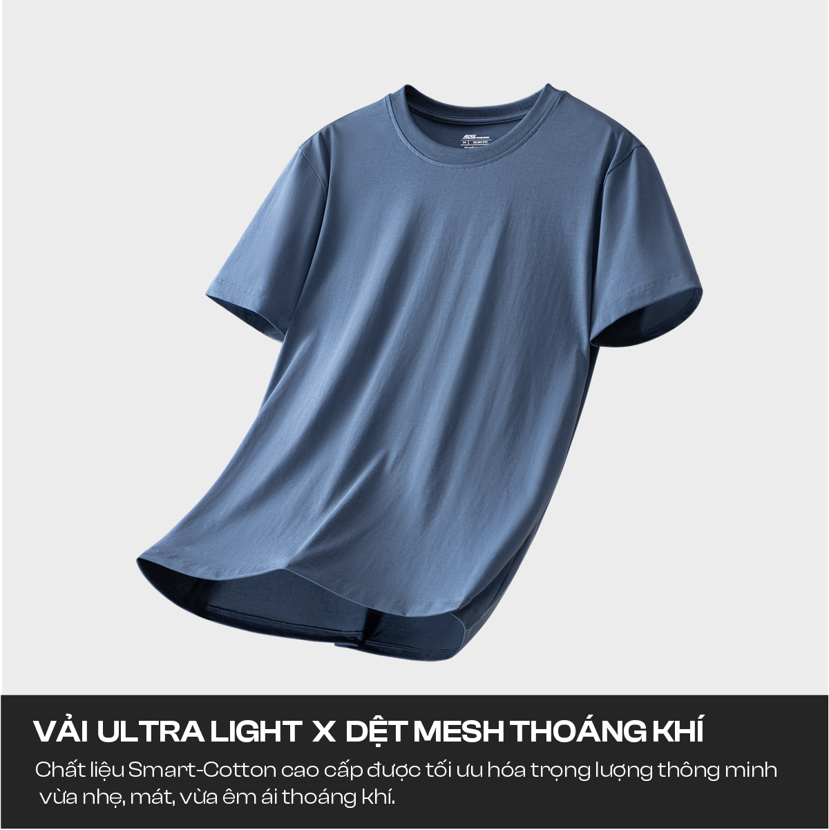 Áo Thun Nam SMART-COTTON ATS25045 - Đa dạng màu sắc