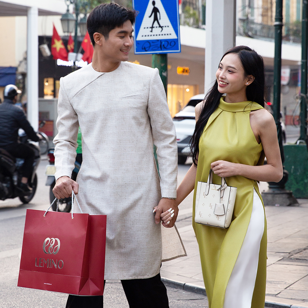 Mô tả Túi xách thời trang nữ LE BY LEMINO Logo Mới LBL23404 - 2