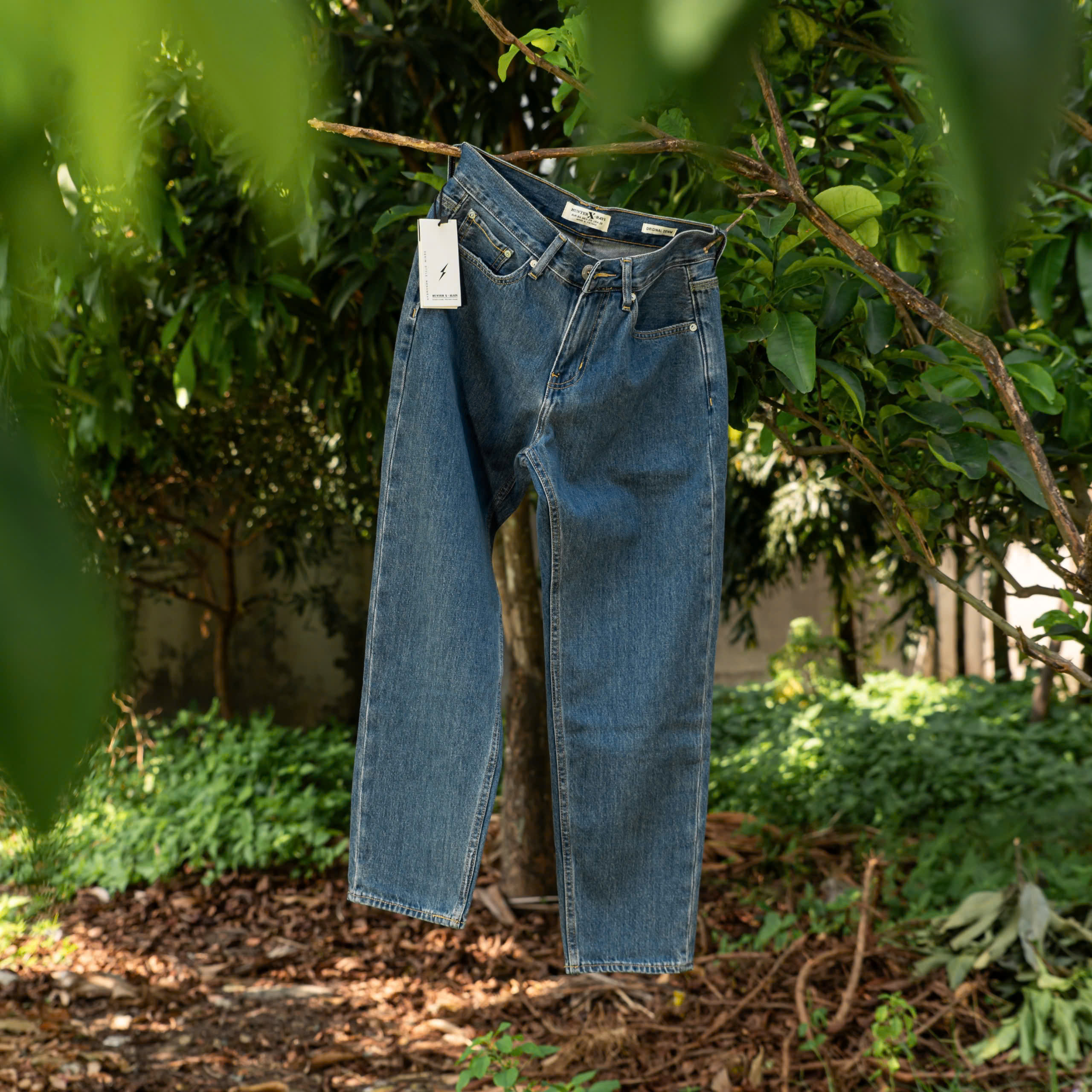 Mô tả Quần Jeans Dài Nam Hunterxrays Cotton Xanh D56 D57 Thời Trang Phong Cách Thời Thượng - 6