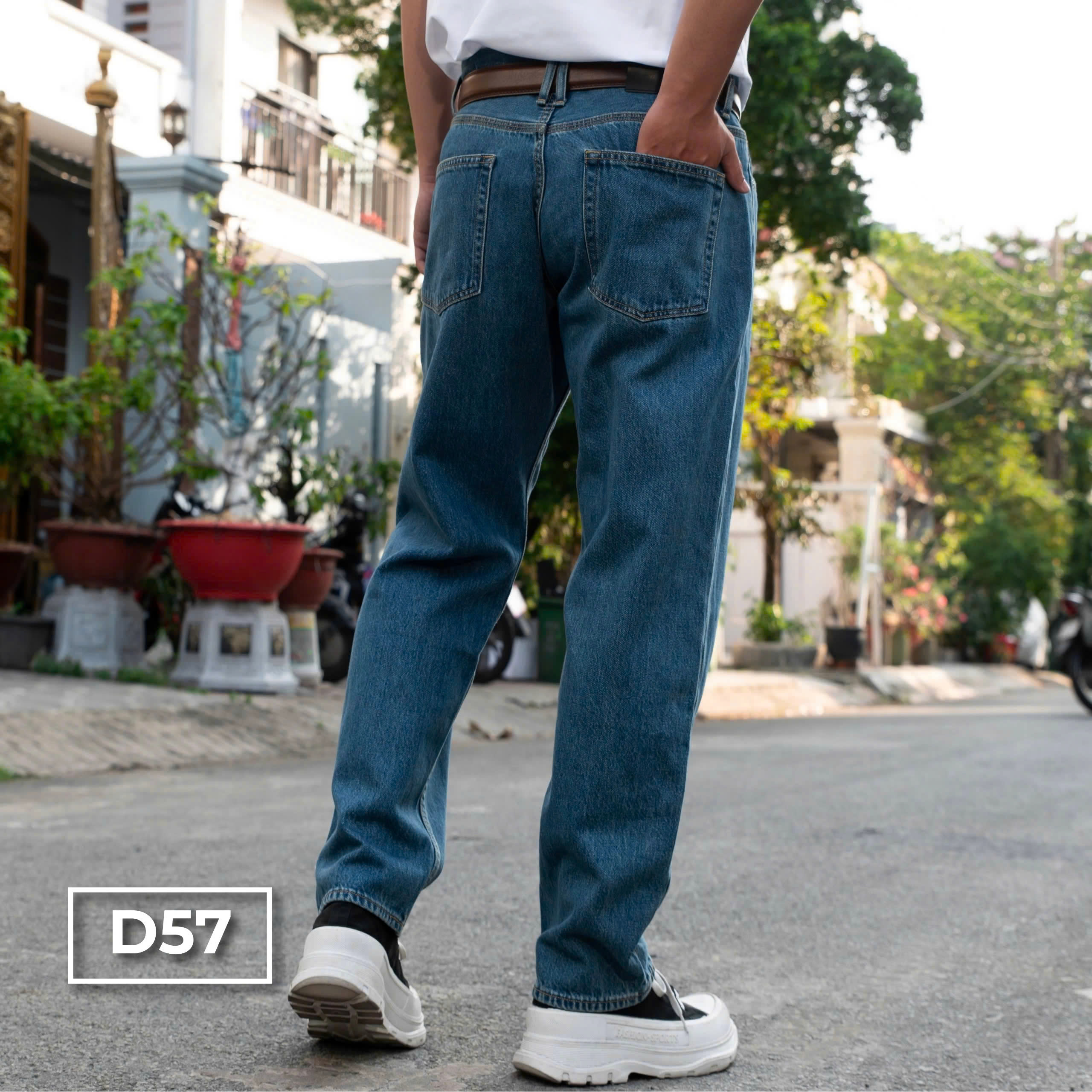 Mô tả Quần Jeans Dài Nam Hunterxrays Cotton Xanh D56 D57 Thời Trang Phong Cách Thời Thượng - 11