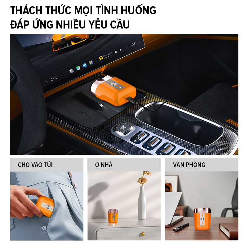 Máy cạo râu mini coclear CS007 thiết kế động cơ tốc độ cao, cạo khô và ...