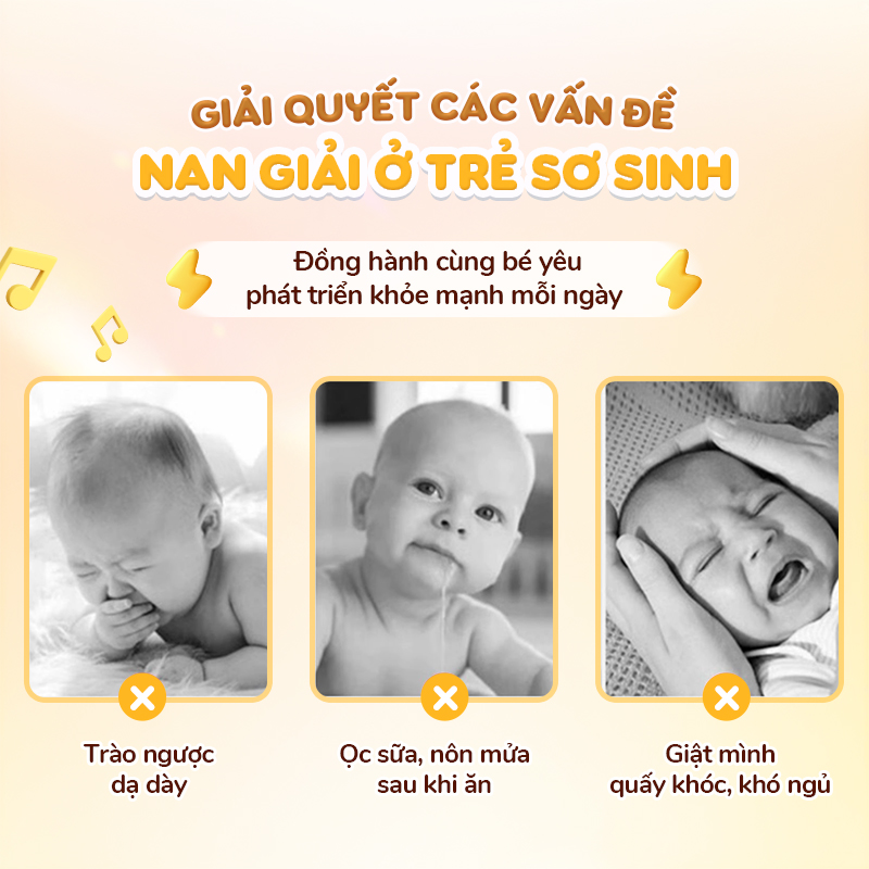 Mô tả Gối chống trào ngược cho bé Hổ vàng Chilux - Thiết kế 3 nấc nghiêng tùy chỉnh, gối định hình - 1