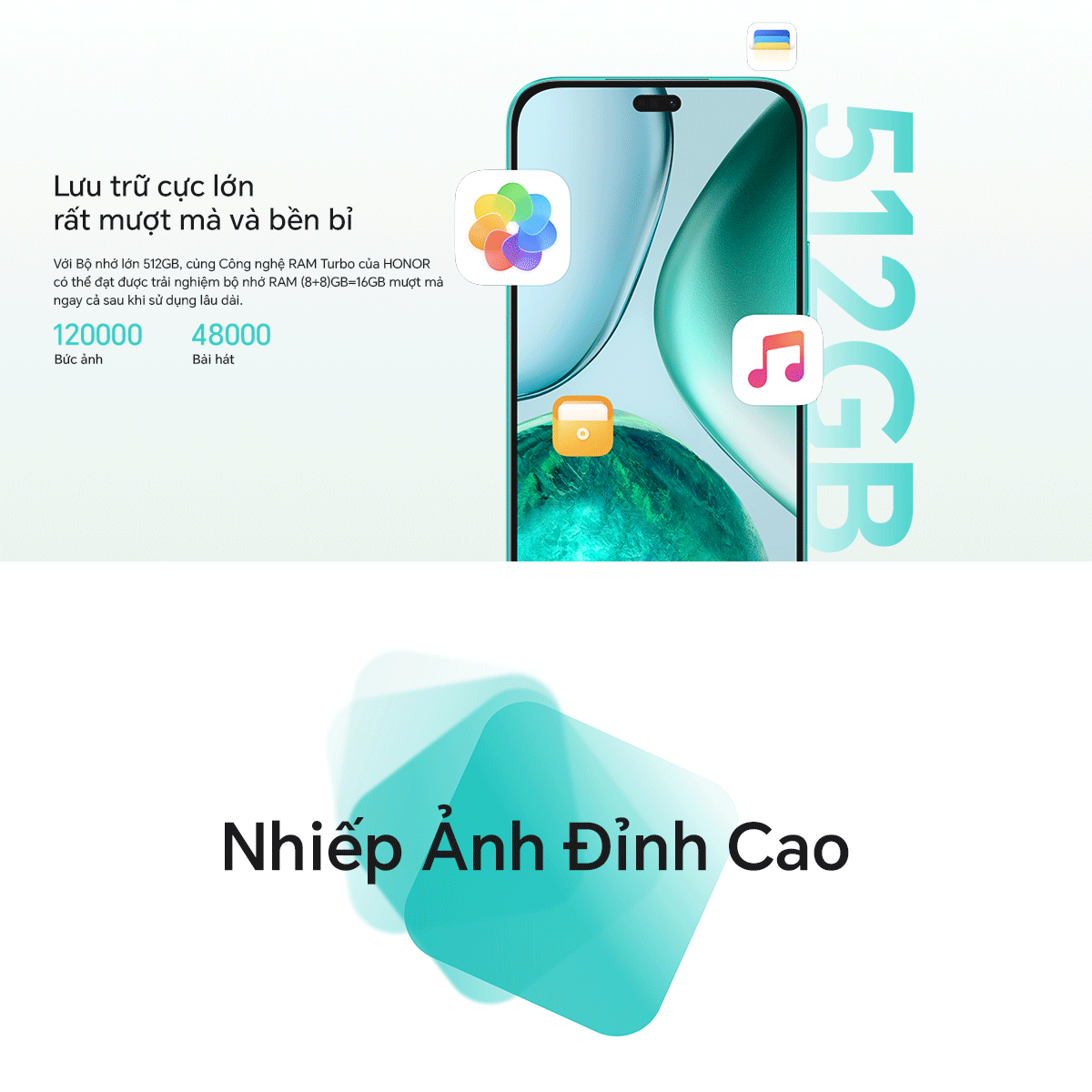 Mô tả Điện thoại HONOR X8c 8GB + 256/512GB | Camera 108MP| Kháng bụi và nước| Snapdragon 685 | Pin 5000mAh - 4