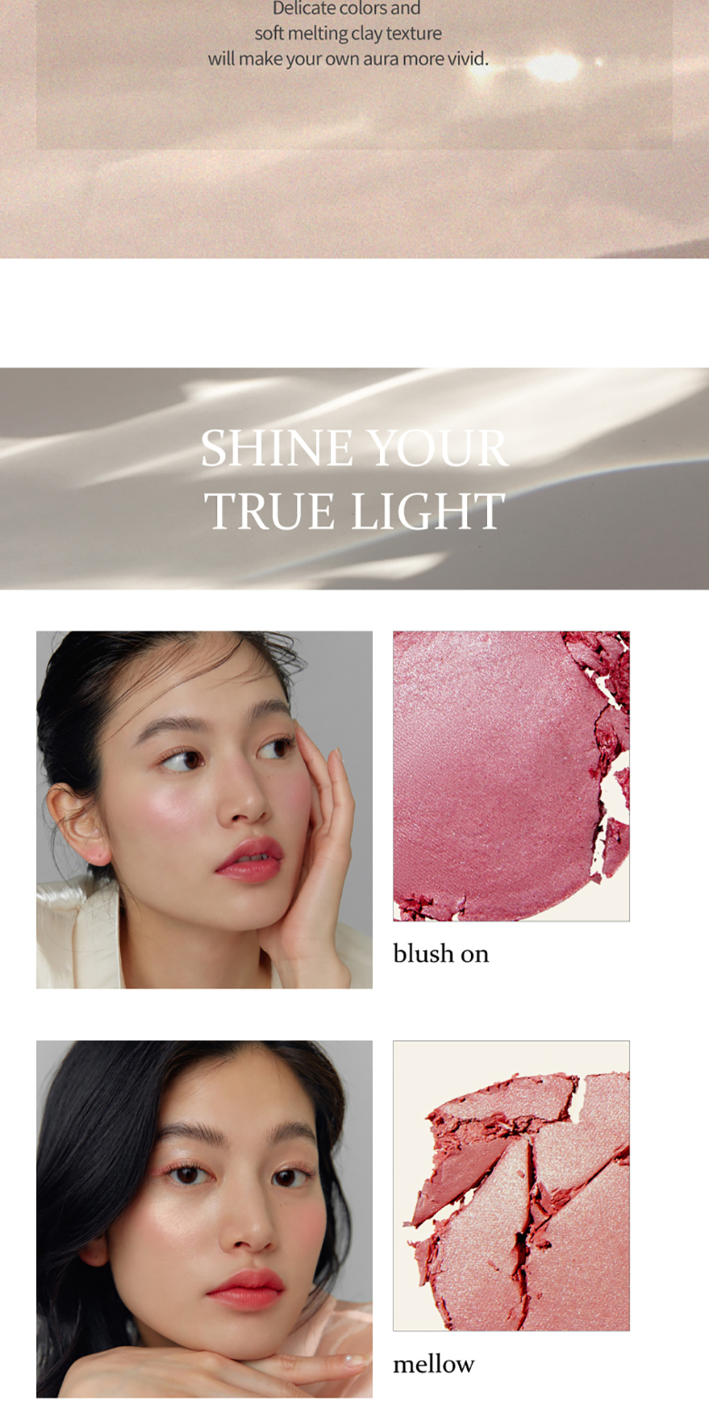 Mô tả Má Hồng Dạng Phấn Dẻo hince True Dimension Glow Cheek - 3