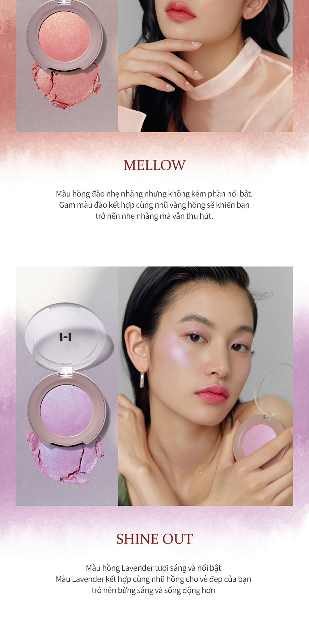 Mô tả Má Hồng Dạng Phấn Dẻo hince True Dimension Glow Cheek - 6