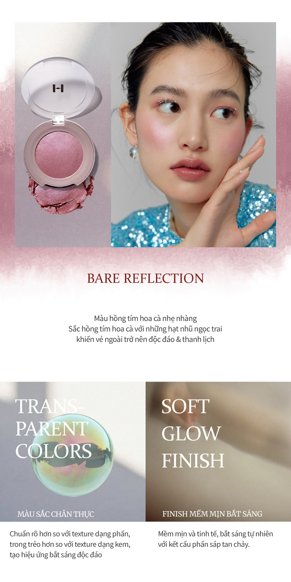 Mô tả Má Hồng Dạng Phấn Dẻo hince True Dimension Glow Cheek - 7