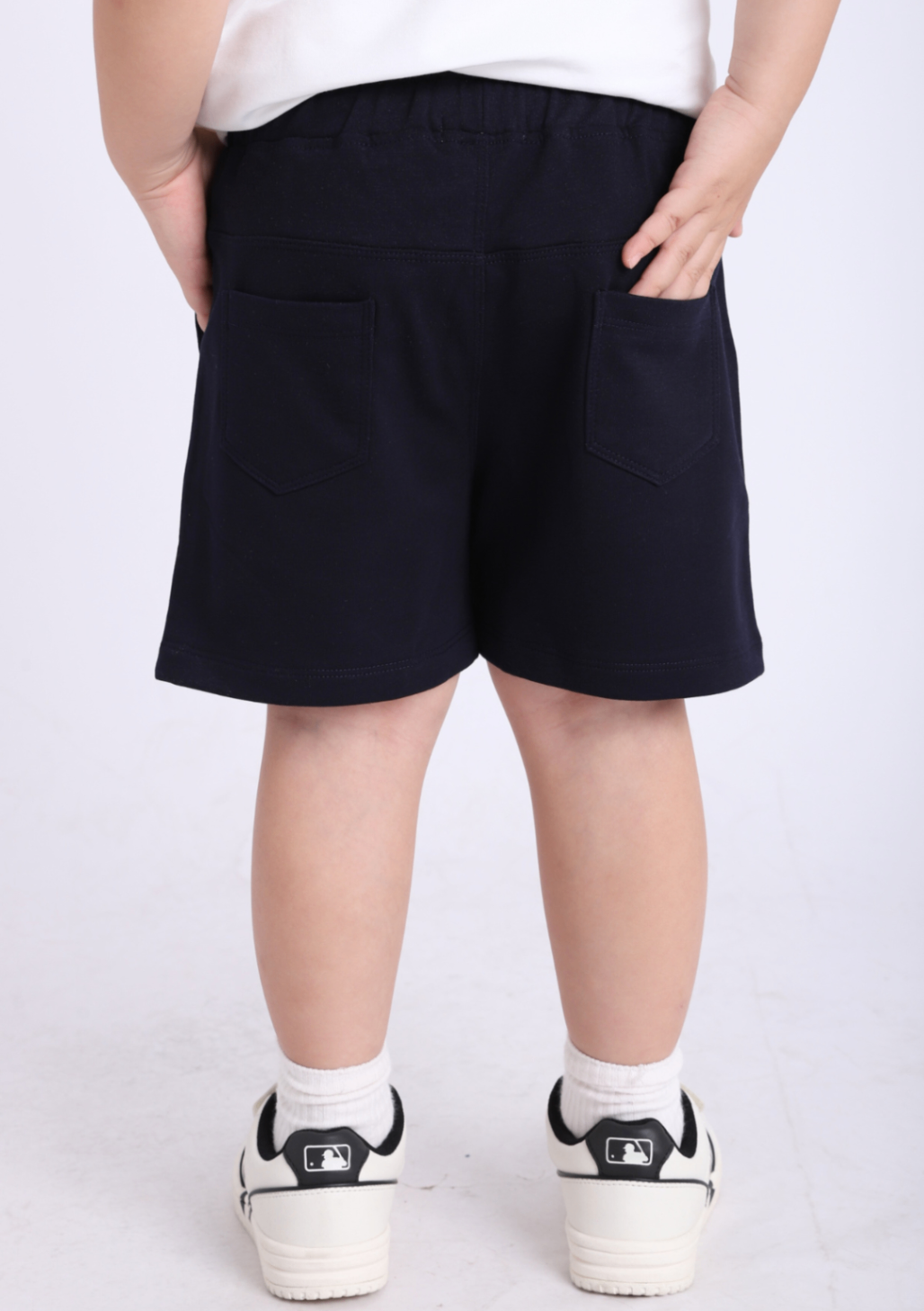 Mô tả Quần short cho bé trai, quần thun vải đi học bé trai từ 1 tuổi - 10 tuổi - QU39N - Baa Baby - 2