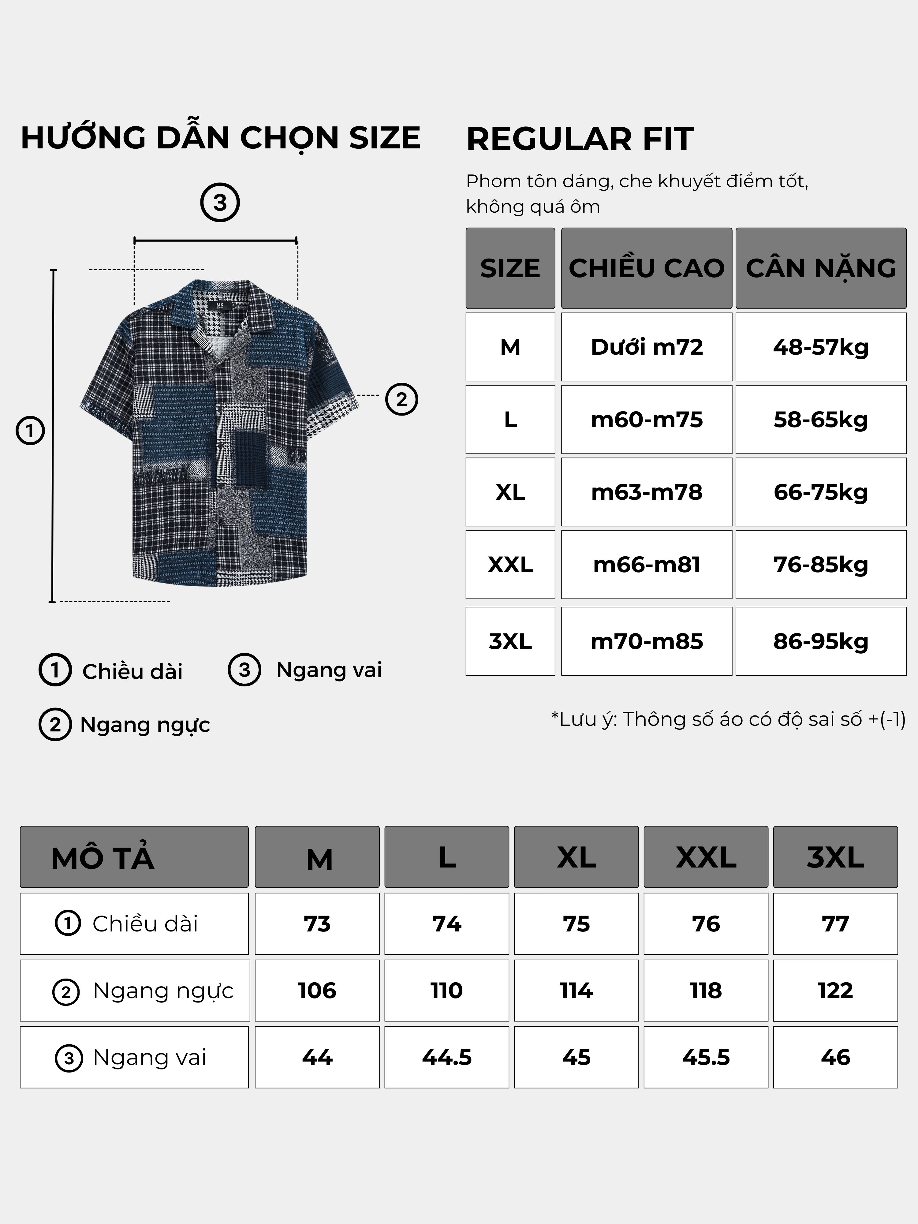 Áo Sơ Mi Cuban nam Tartan MKCLEVER 12