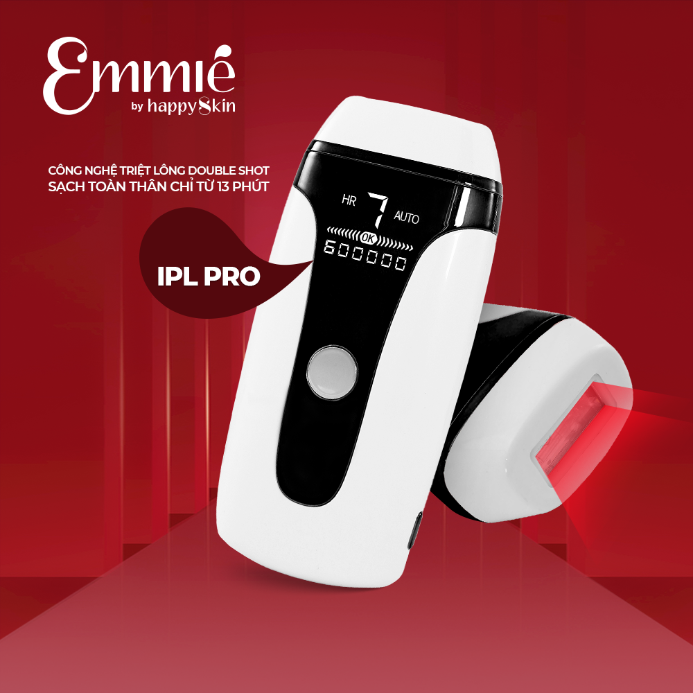 脱毛機( máy triệt lông) NEW] Máy Triệt Lông IPL Emmié IPL Hair Removal Device EM448