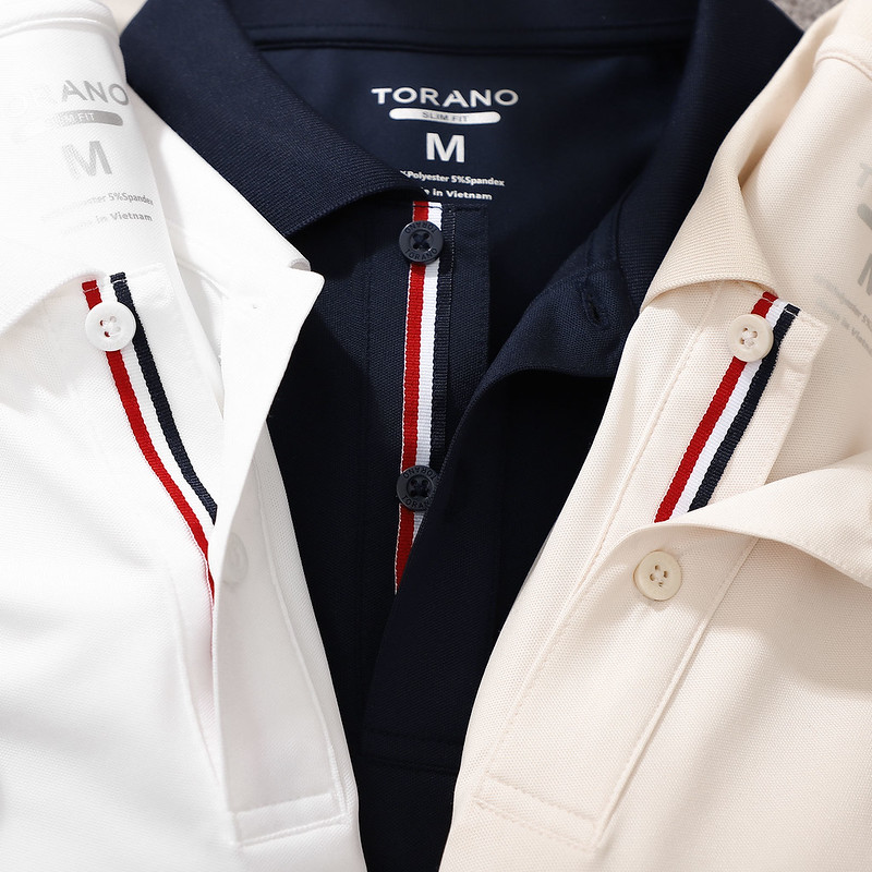 Mô tả Áo polo nam TORANO ROBERT POLO vải thế hệ mới, có cổ, nhiều màu, thoáng khí ,thanh lịch, sang trọng - 7
