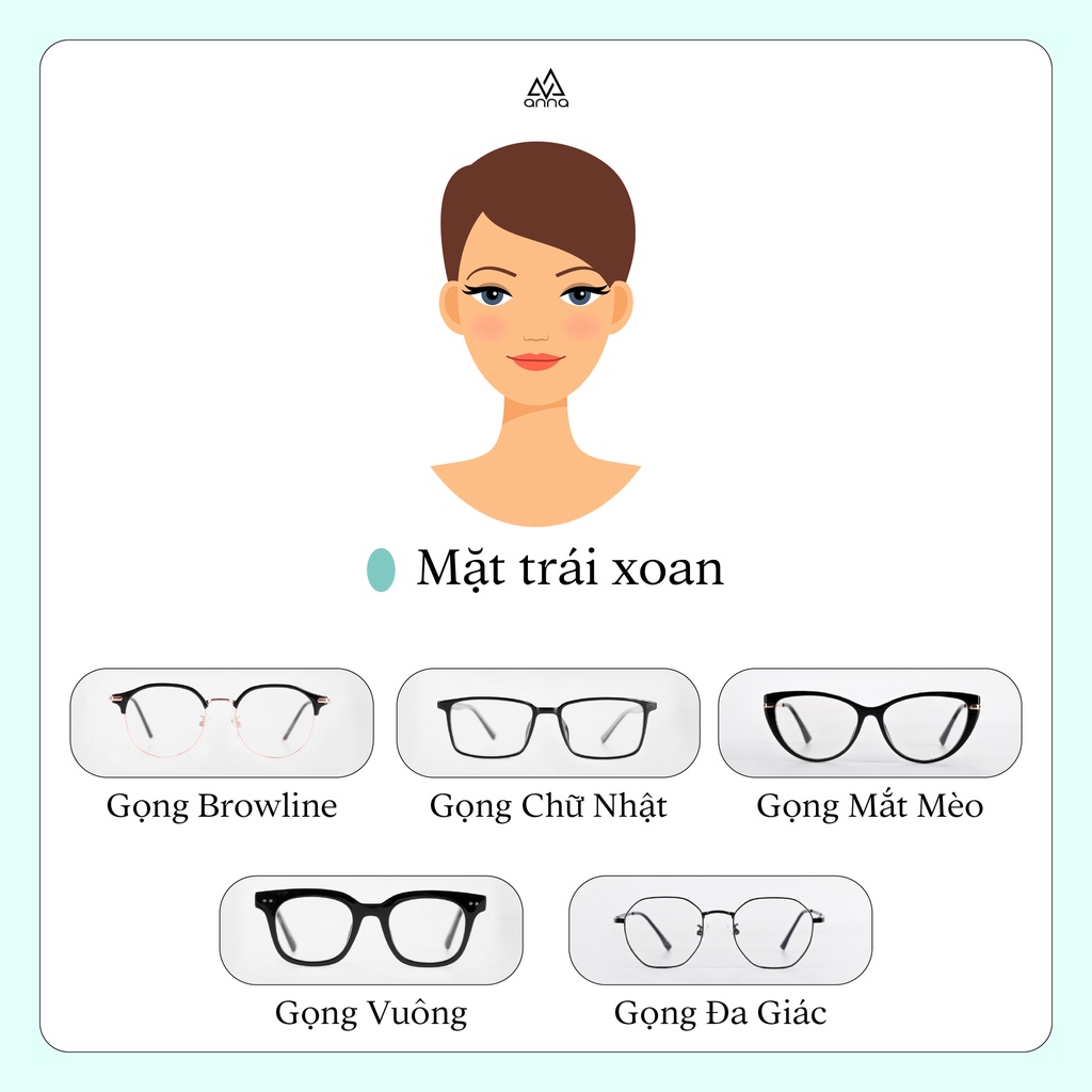 Mô tả Hộp nhựa đựng kính mắt Anna Màu ngẫu nhiên - 5