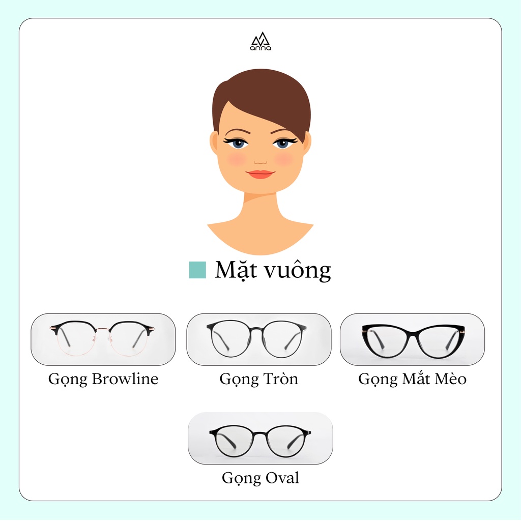 Mô tả Hộp nhựa đựng kính mắt Anna Màu ngẫu nhiên - 9