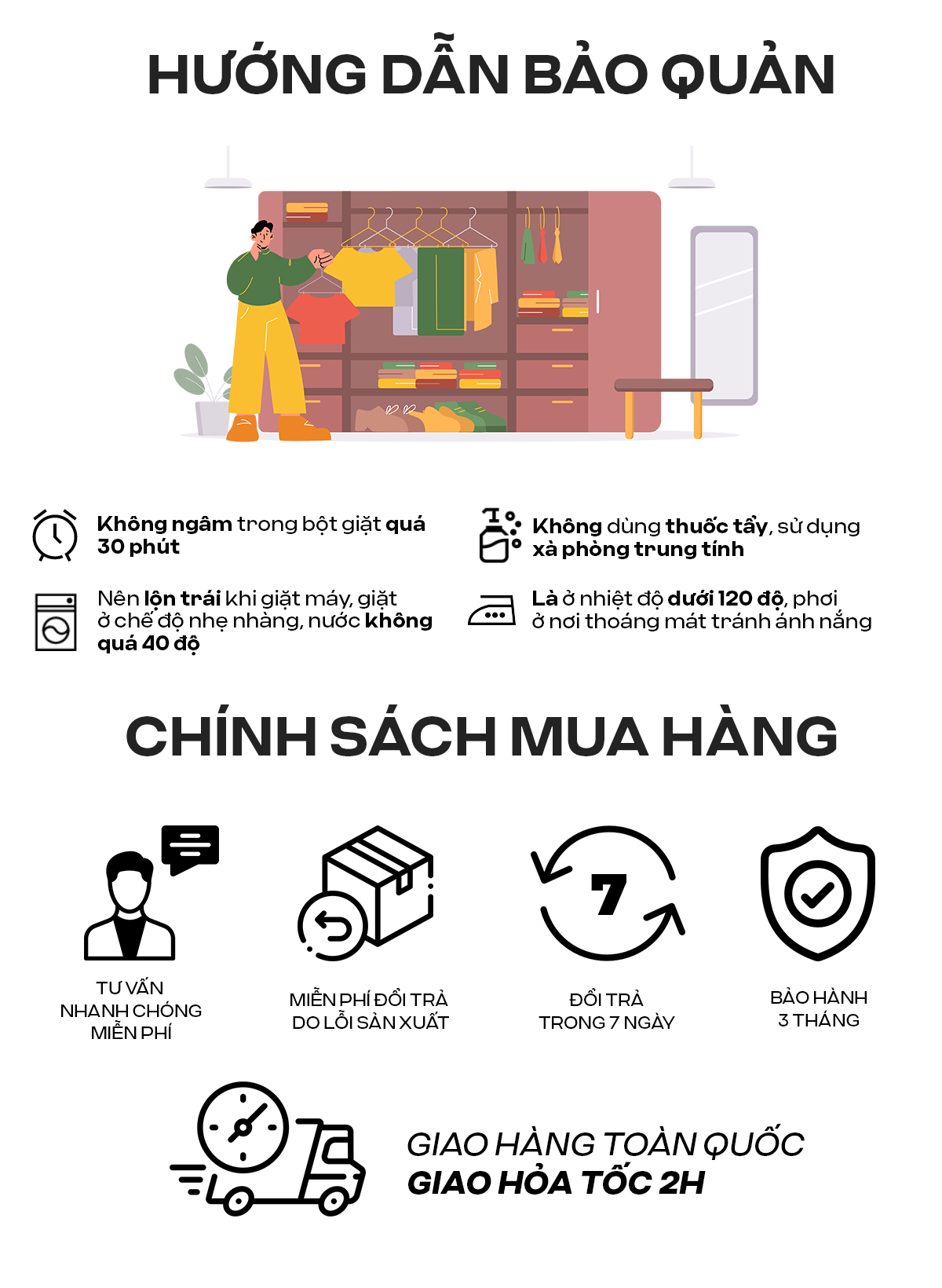 Hướng dẫn sử dụng Áo Thun Nam GUZADO GTS05