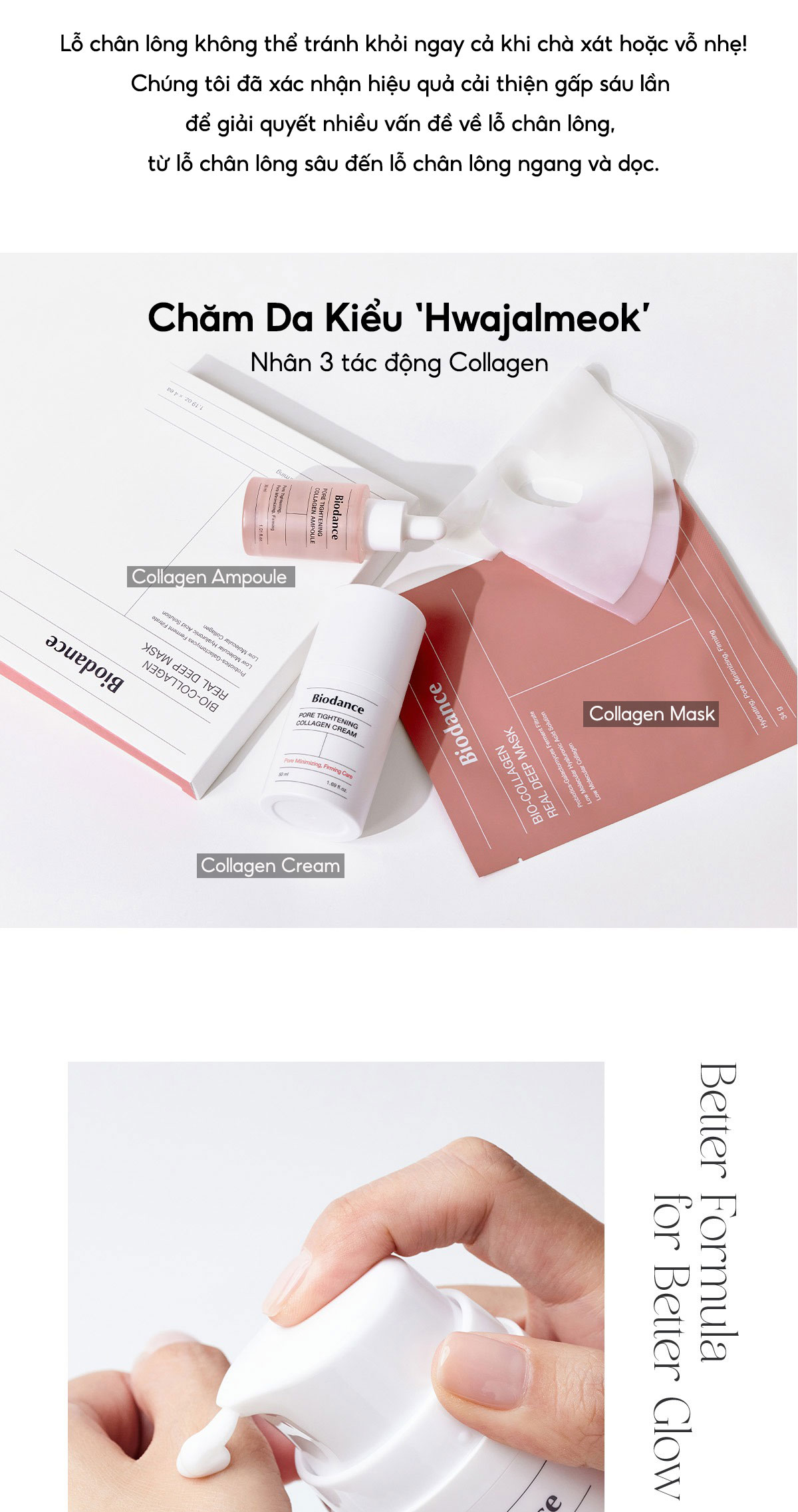 Mô tả BIODANCE Kem Dưỡng Ẩm Collagen Cải Thiện Lỗ Chân Lông Căng Bóng Da Pore Tightening Collagen Cream 50ml - 9
