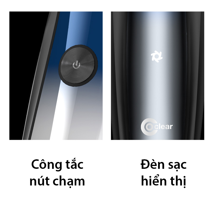 Mô tả máy cạo râu điện Coclear HS308   Lưới dao kép 3D, sạc qua type-C, sạc nhanh,có dao cạo phần tóc mai, bảo hành 1 năm - 8
