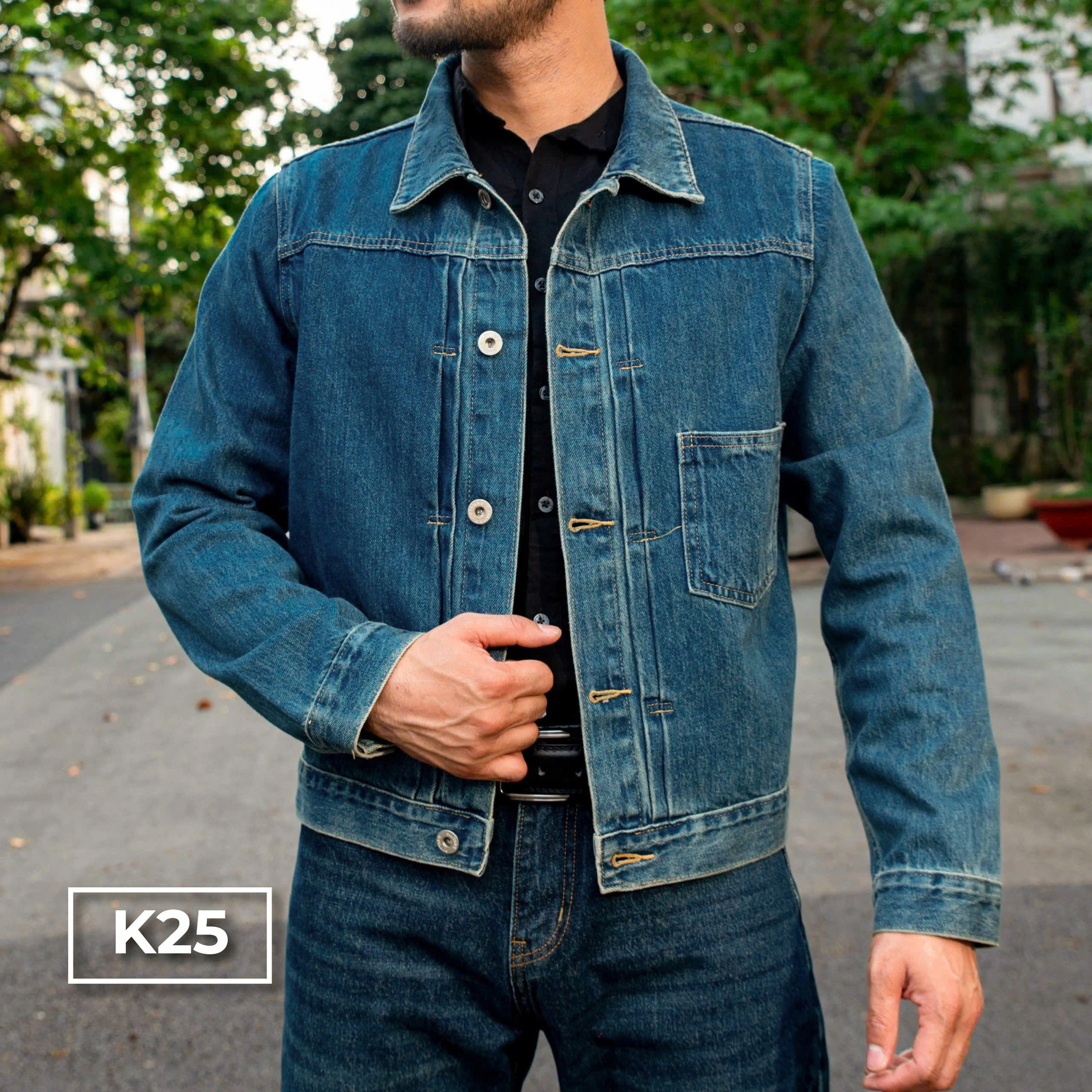 Mô tả Áo Khoác Jean Just Men 240079 - 2