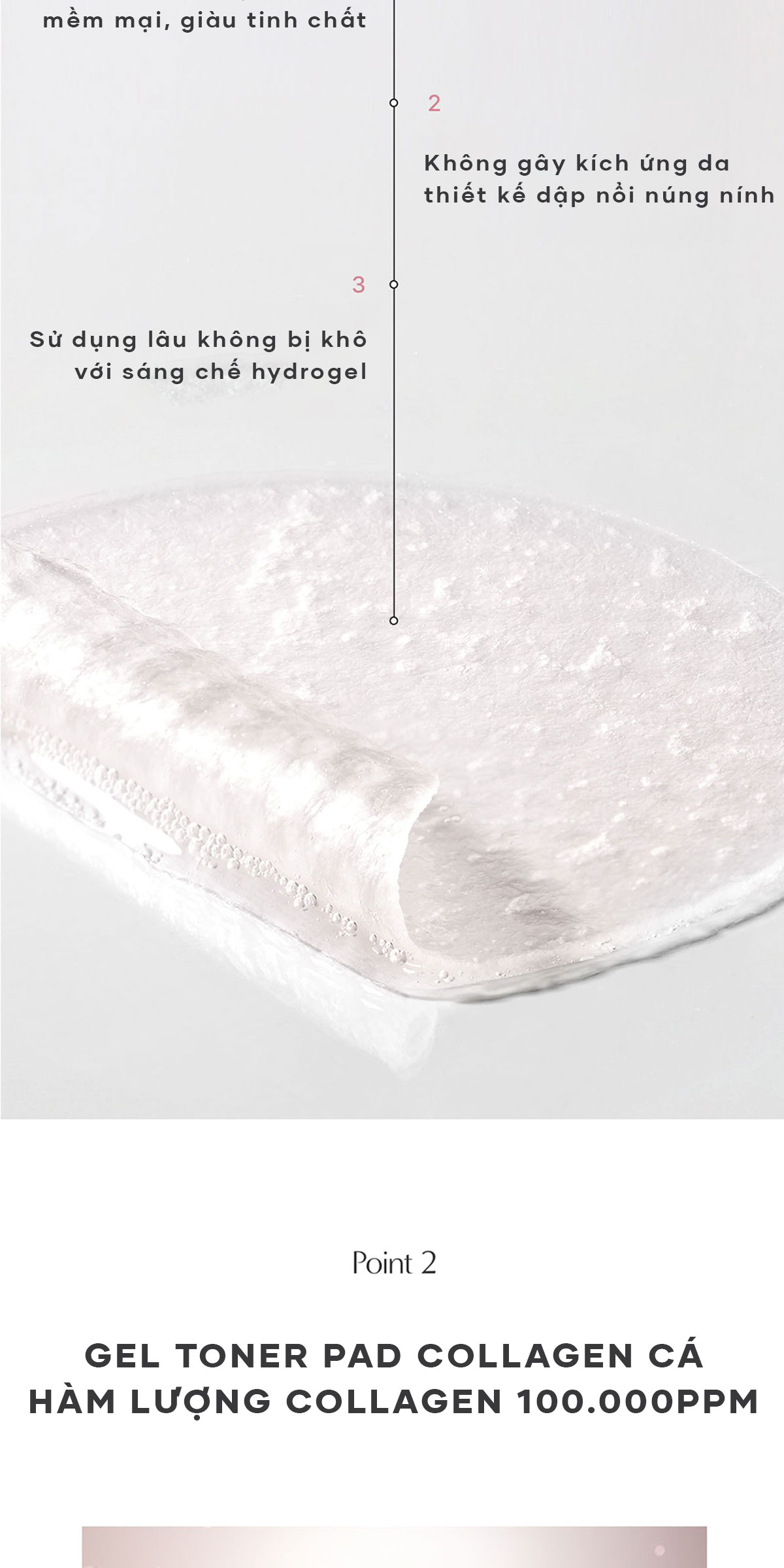 Mô tả BIODANCE Toner Pad Dạng Gel Collagen Tăng Cường Đàn Hồi Da Dưỡng Ẩm Thu Nhỏ Lỗ Chân Lông 140g - 10