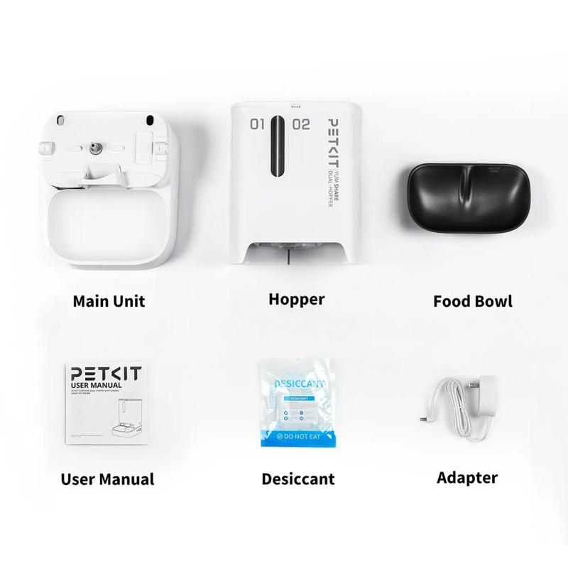 Mô tả Máy ăn Petkit Yumshare Camera 2 ngăn - 4