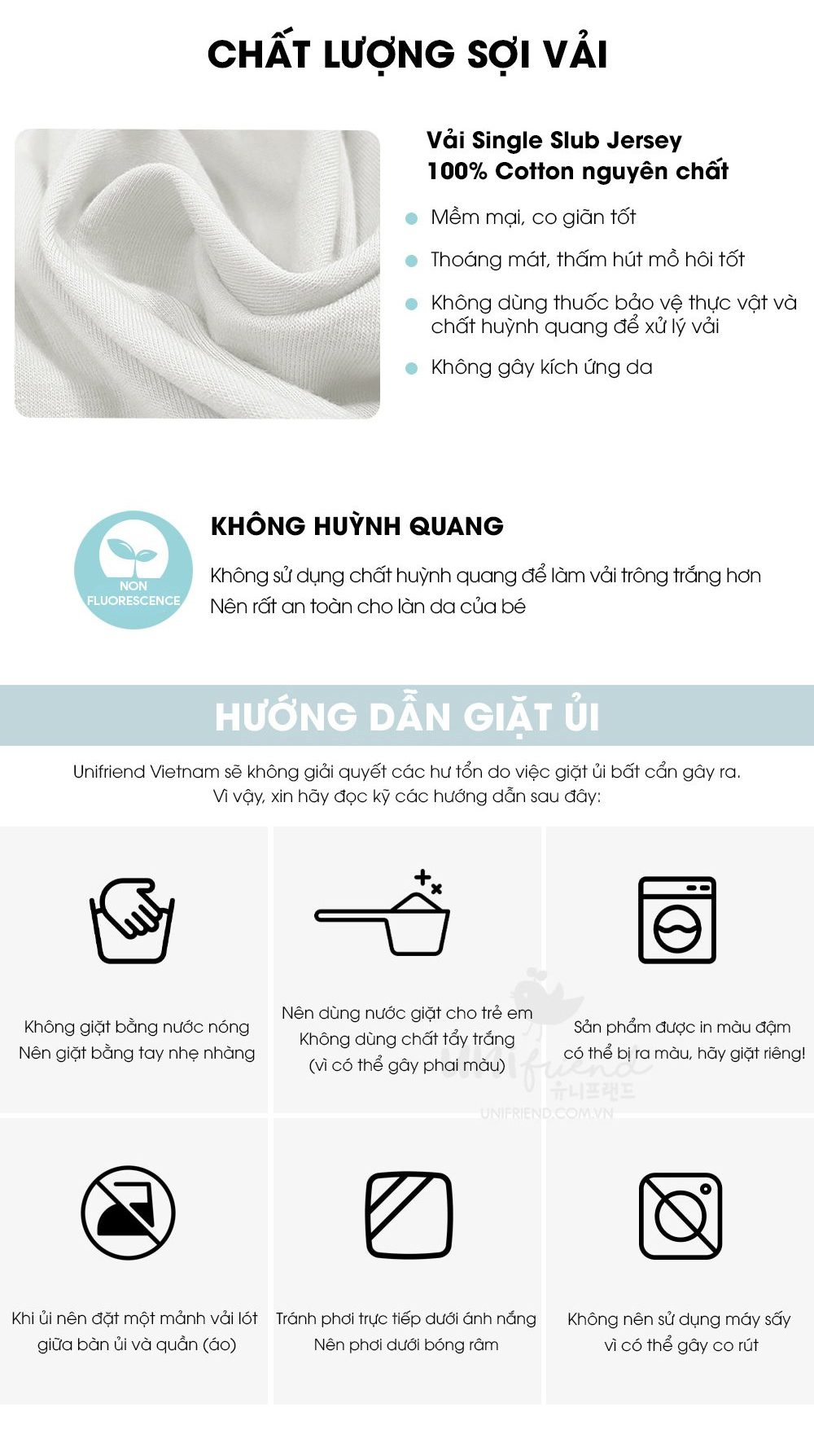 Quần chip bé gái Unifriend Cotton Organic 12