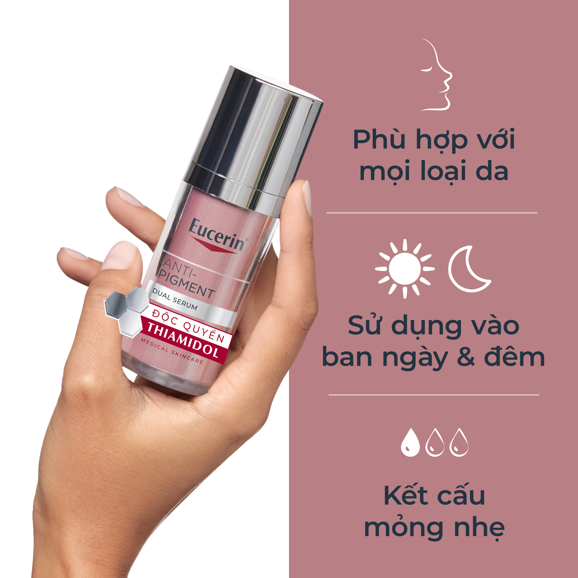Mô tả Tinh chất giảm thâm nám & dưỡng sáng Eucerin Spotless Brightening Booster Serum 30ml - 5