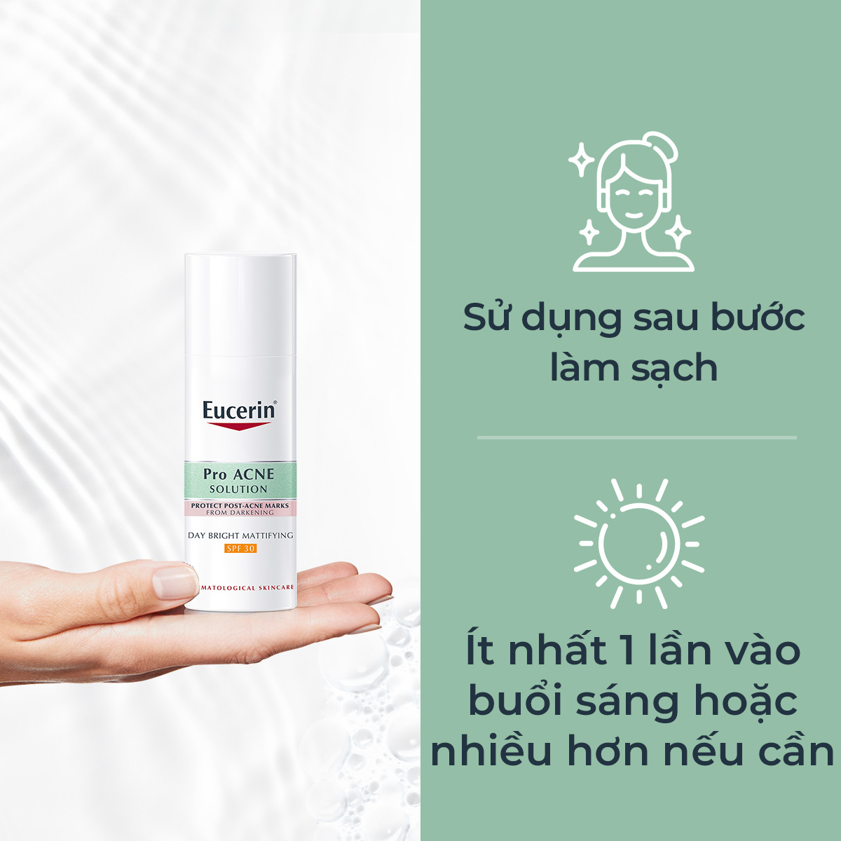 Mô tả Kem dưỡng ẩm kiểm soát nhờn & giảm mụn Eucerin Matt Fluid 50ml - 1