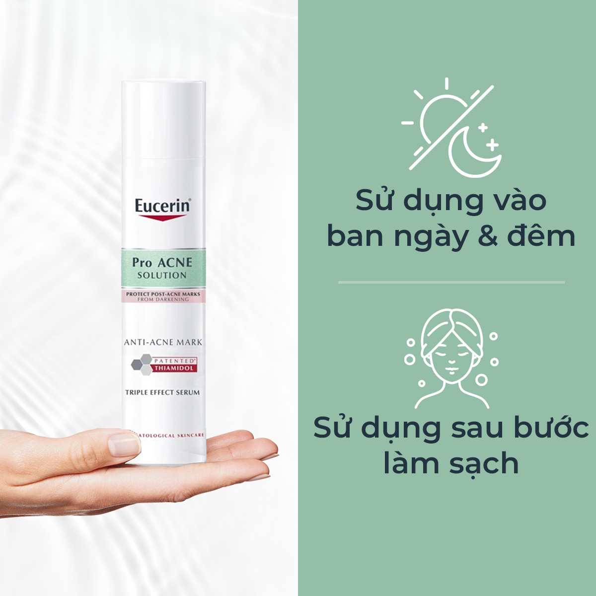 Mô tả Tinh chất giảm thâm & dưỡng sáng cho da mụn Eucerin Pro Acne Triple Effect Serum 40ml - 4