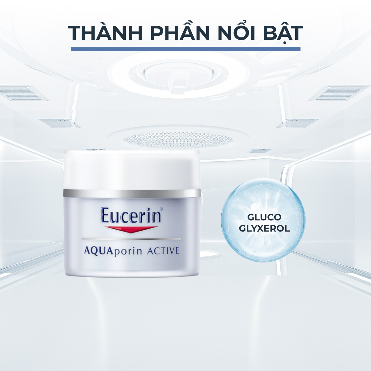 Mô tả Kem cấp ẩm cho da thường đến da hỗn hợp Eucerin Ultrasensitive Aquaporin Nourishing Gel Cream 50ml - 3