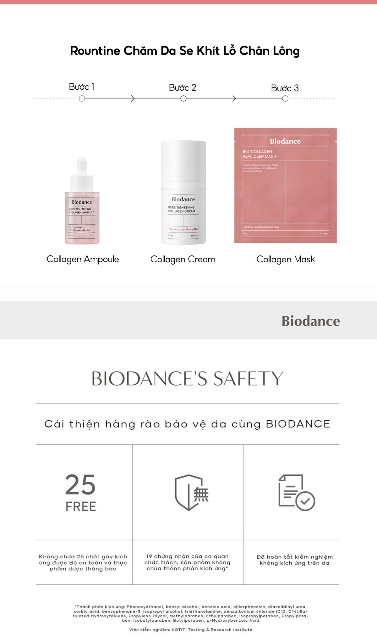 Mô tả BIODANCE Tinh chất Collagen Thu Nhỏ Lỗ Chân Lông Cải Thiện Độ Đàn Hồi Da Pore Tightening Collagen Ampoule 50ml - 12