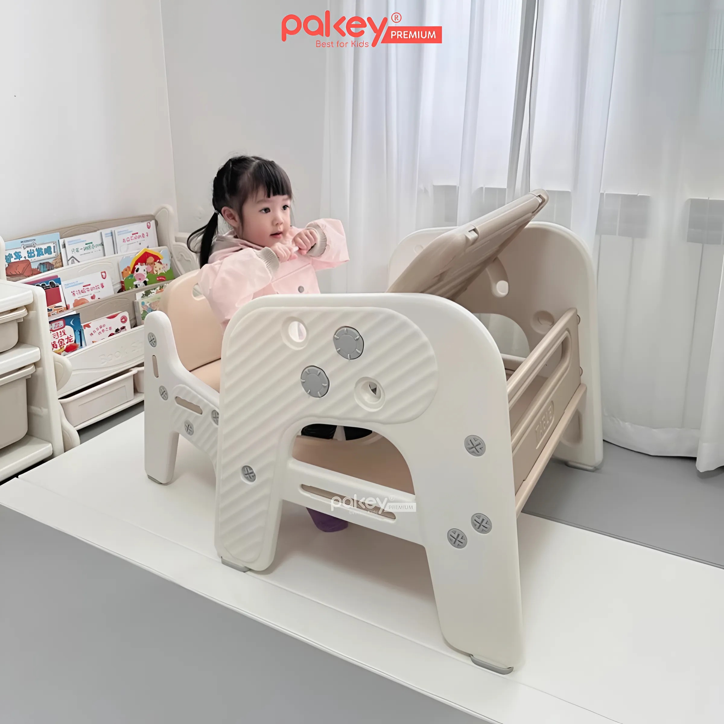 Mô tả Bộ Bàn Ghế Pakey Đa Năng Tích Hợp Nhiều Trò Chơi Cho Bé, Bàn Học Có Bảng Vẽ, Hộc Bàn Lớn Cho Trẻ Em - 10
