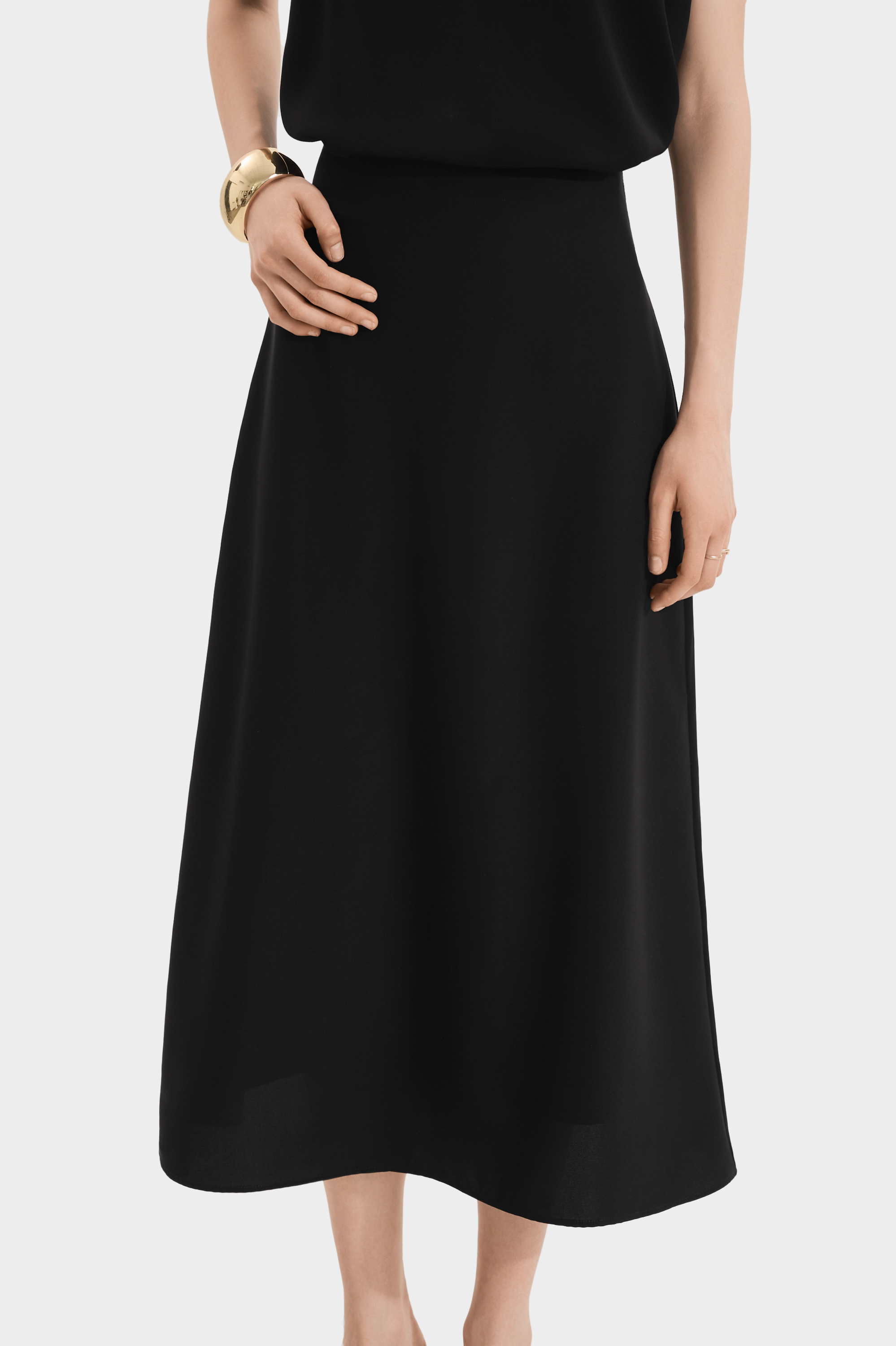 Mô tả Váy Dài Trơn Kiểu Nữ MARC FASHION Form A - CBNH063624 - 8