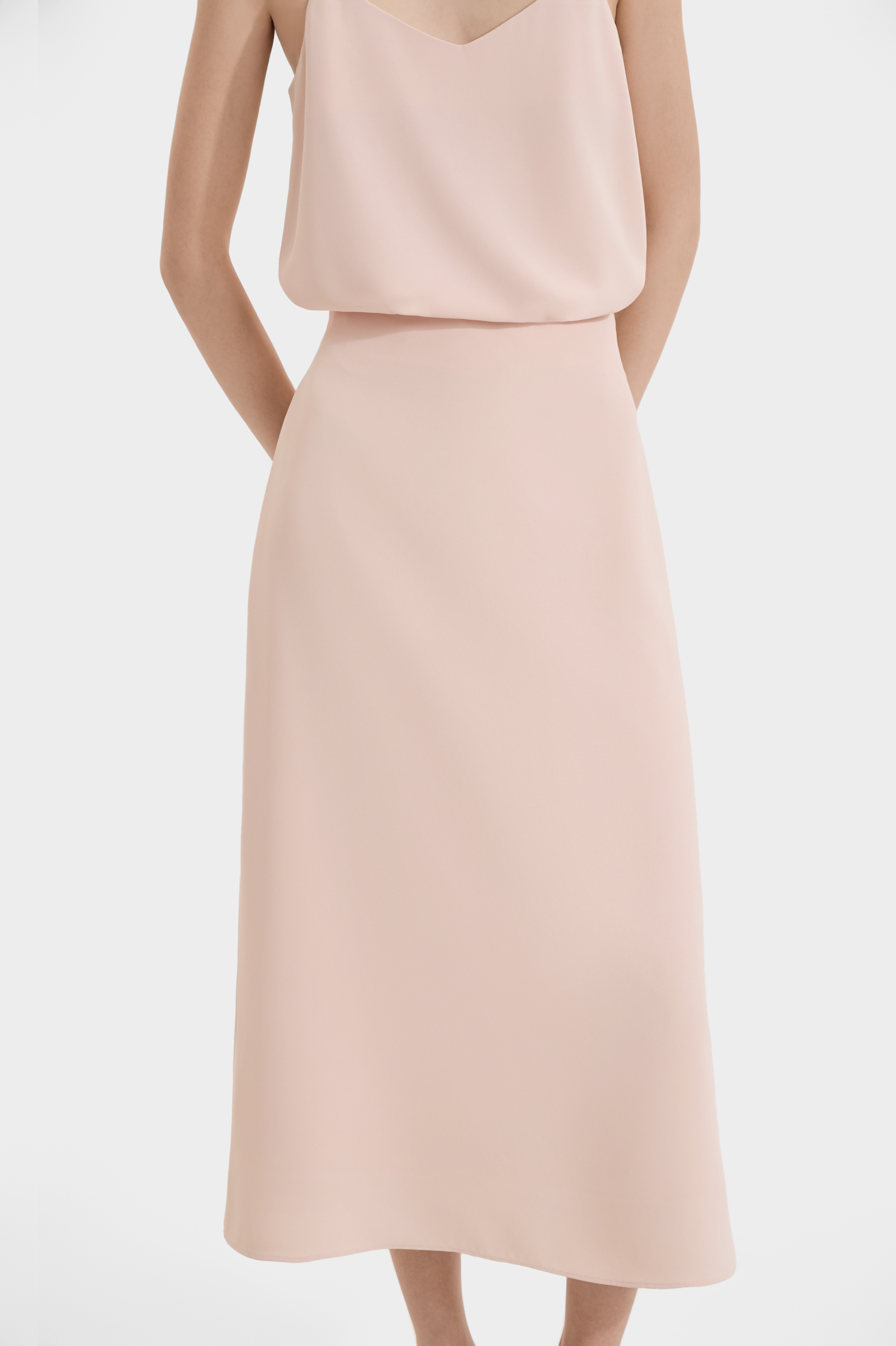 Mô tả Váy Dài Trơn Kiểu Nữ MARC FASHION Form A - CBNH063624 - 9