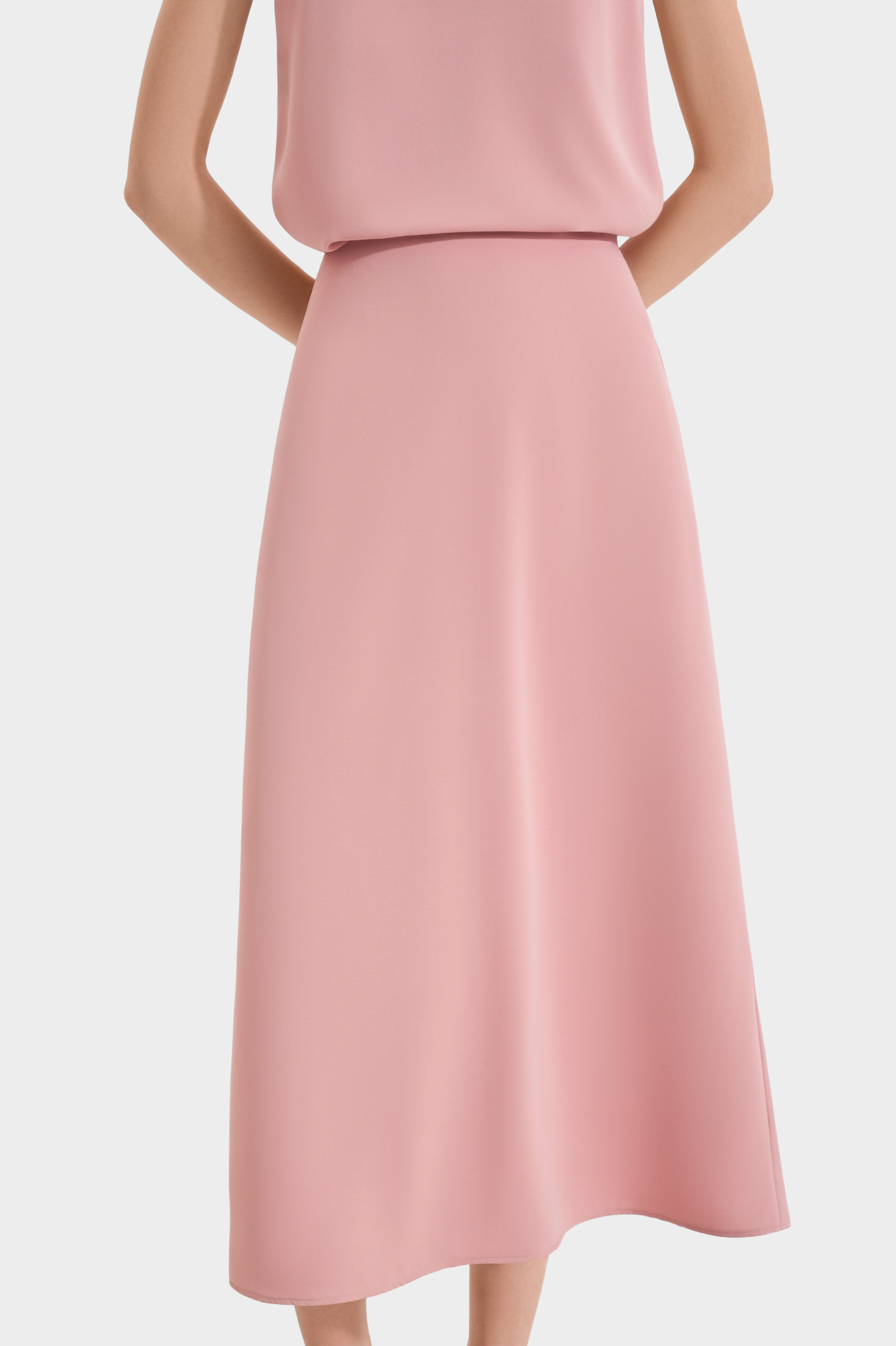 Mô tả Váy Dài Trơn Kiểu Nữ MARC FASHION Form A - CBNH063624 - 10