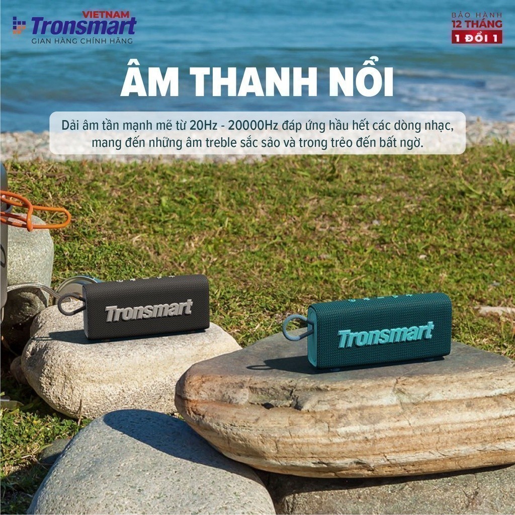 Mô tả Loa Bluetooth Tronsmart Trip V5.3 | Công suất 10W | Chống nước IPX7 | 20H chơi nhạc | Bảo hành 12 tháng - 6